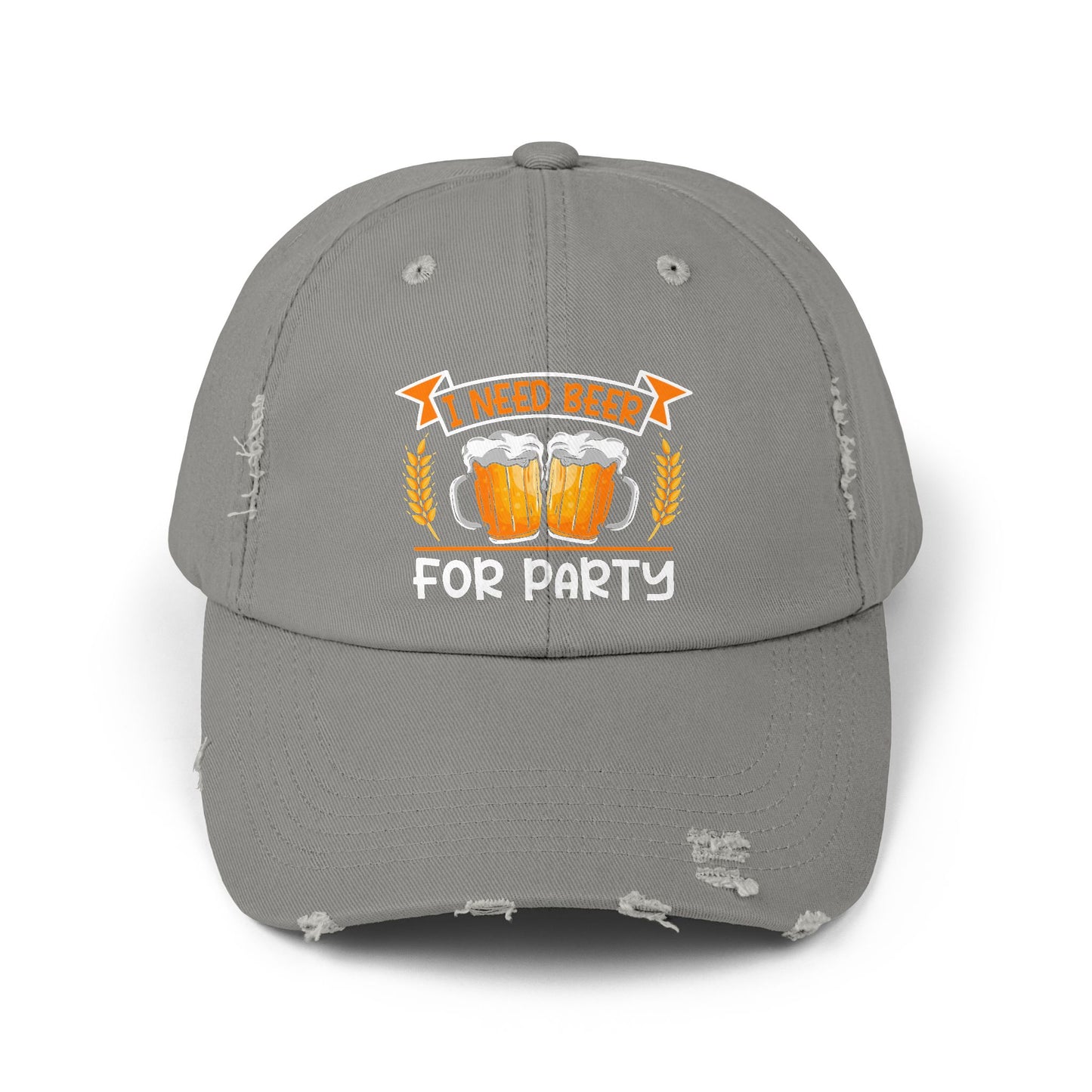 I Need Beer For Party - Fun Beer Enthusiast Cap