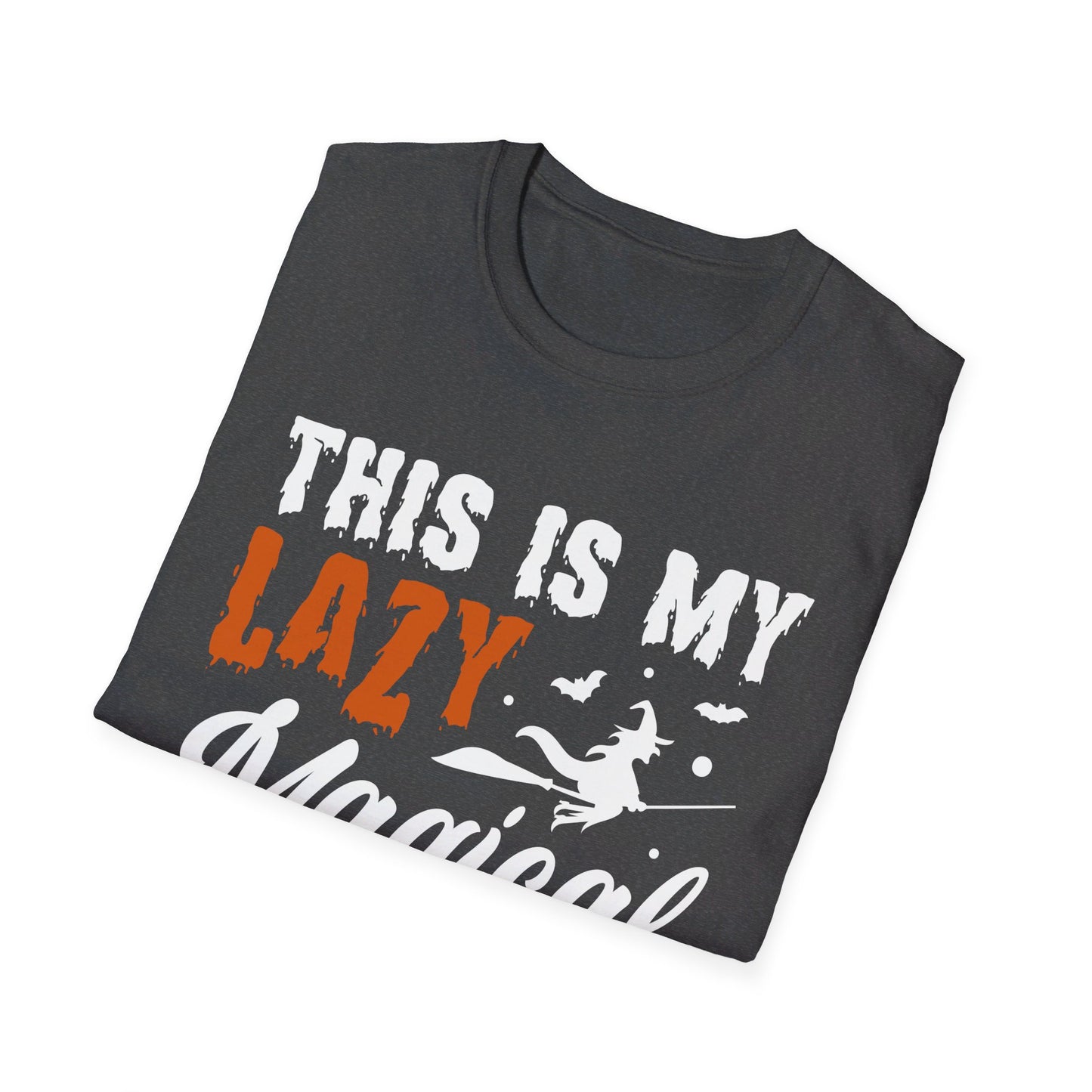This Is My Lazy Magical Costume Witch Halloween Outfit T-Shirt