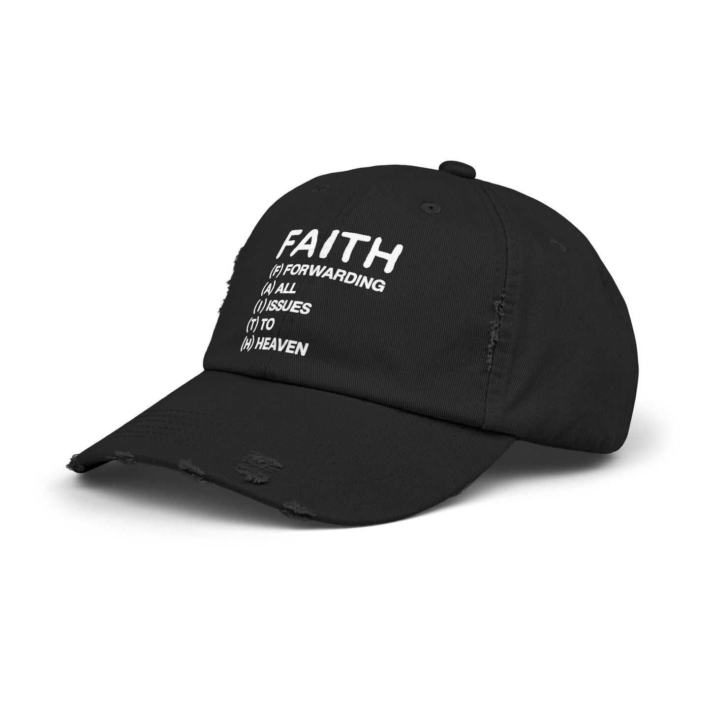 Faith Forwarding All Issues To Heaven Cap