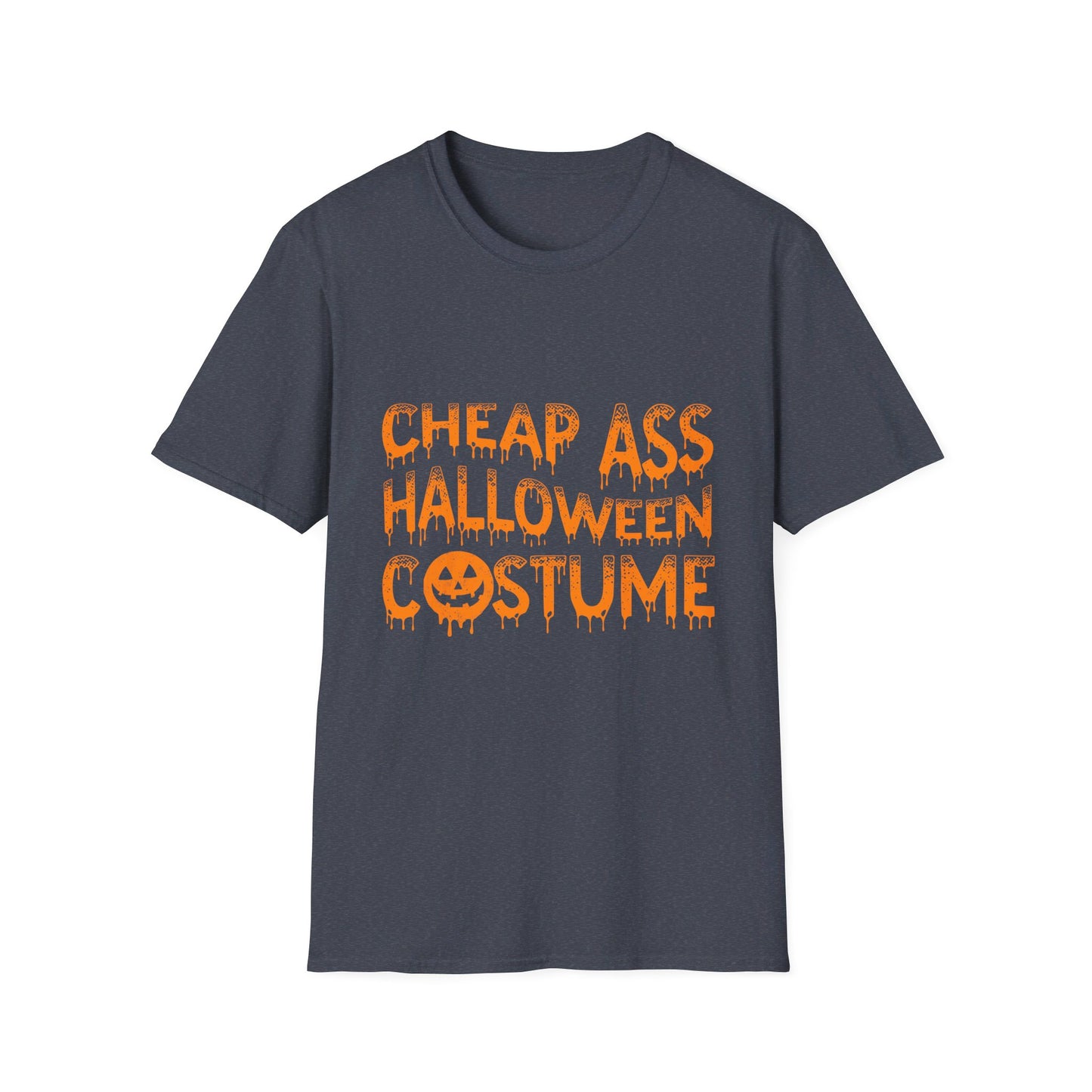 Cheap Ass Halloween Costume Funny Jack-o'-lantern T-Shirt