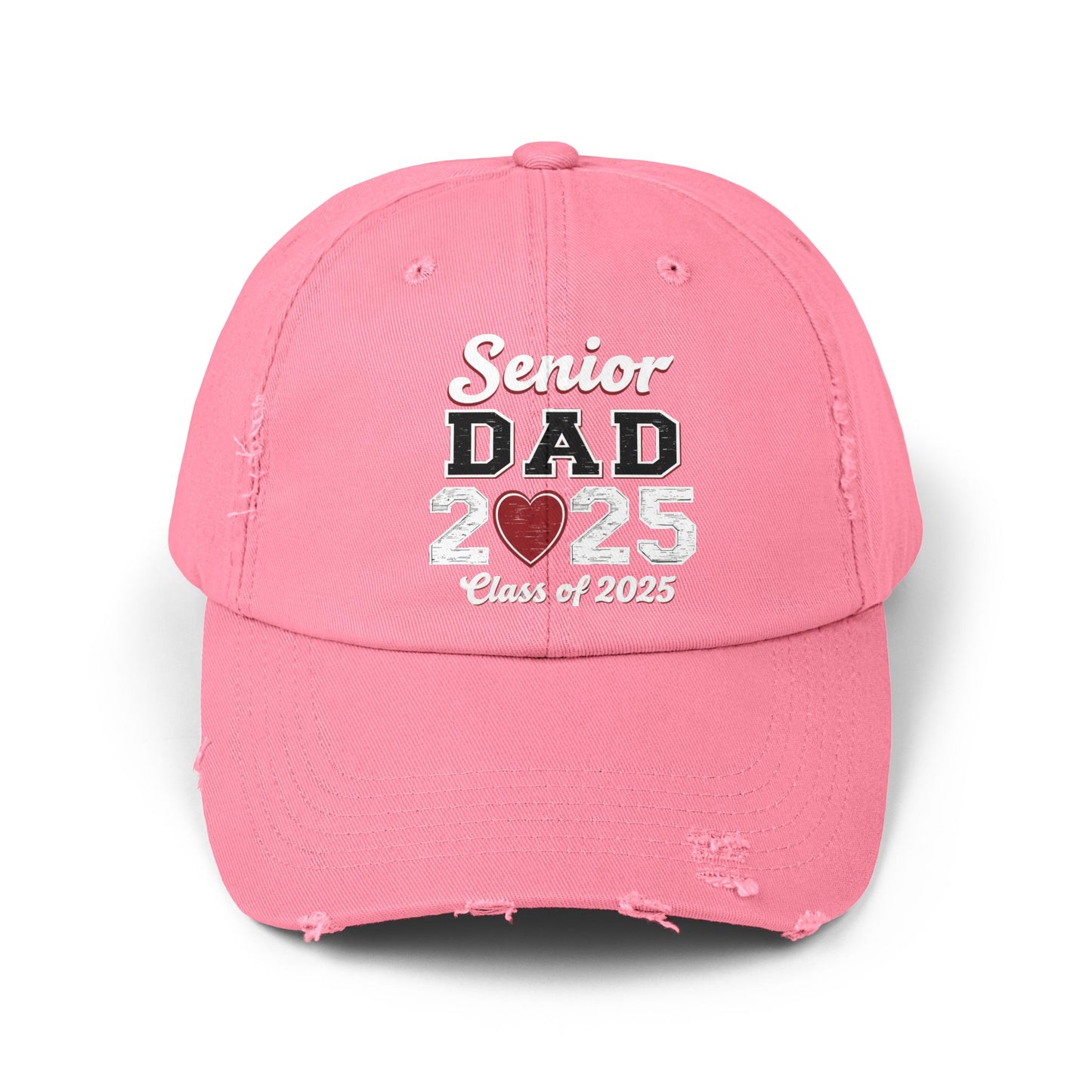 Senior Dad 2025 Class Heart Cap