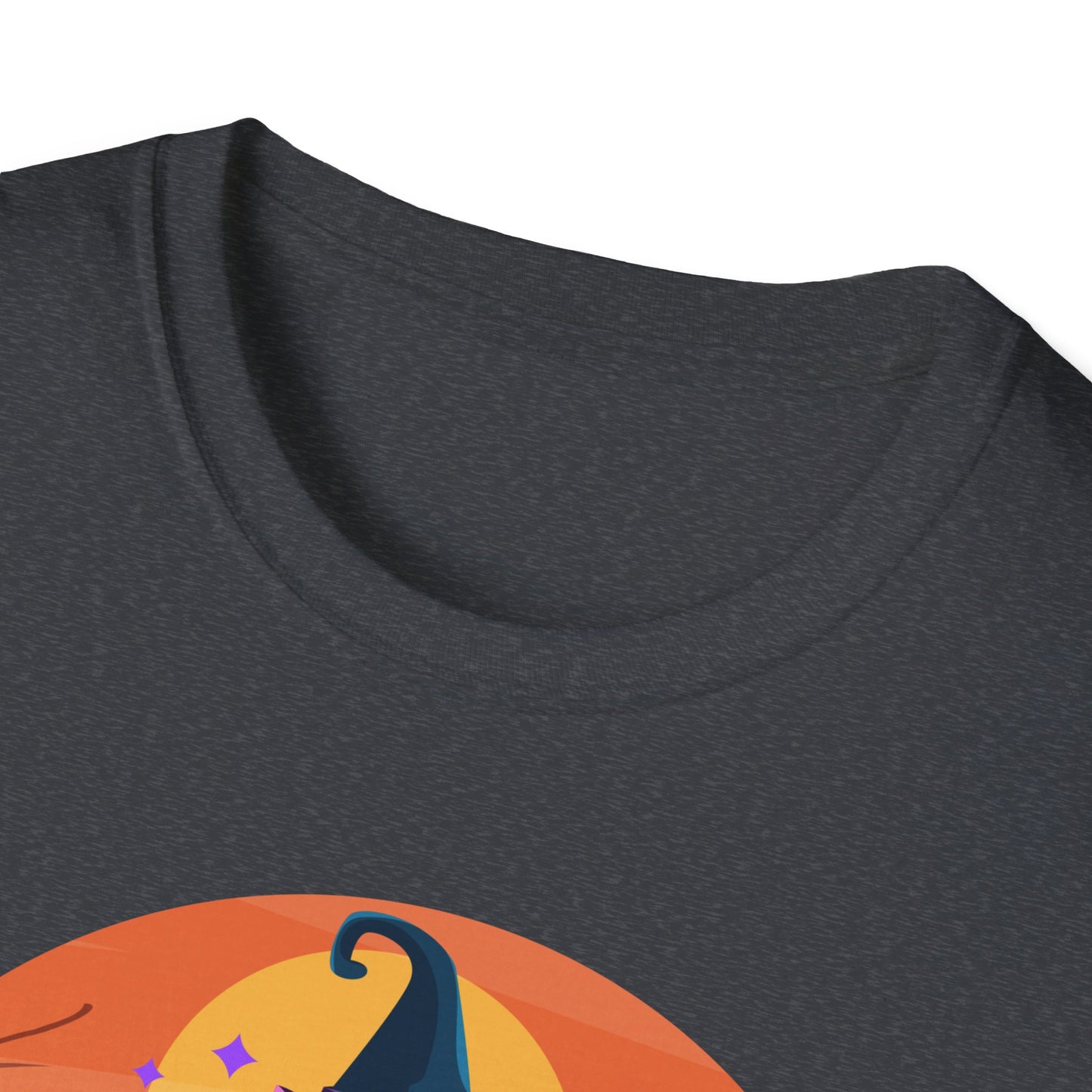 Error 404 Costume Not Found Funny Halloween Witch Cat Pumpkin T-Shirt