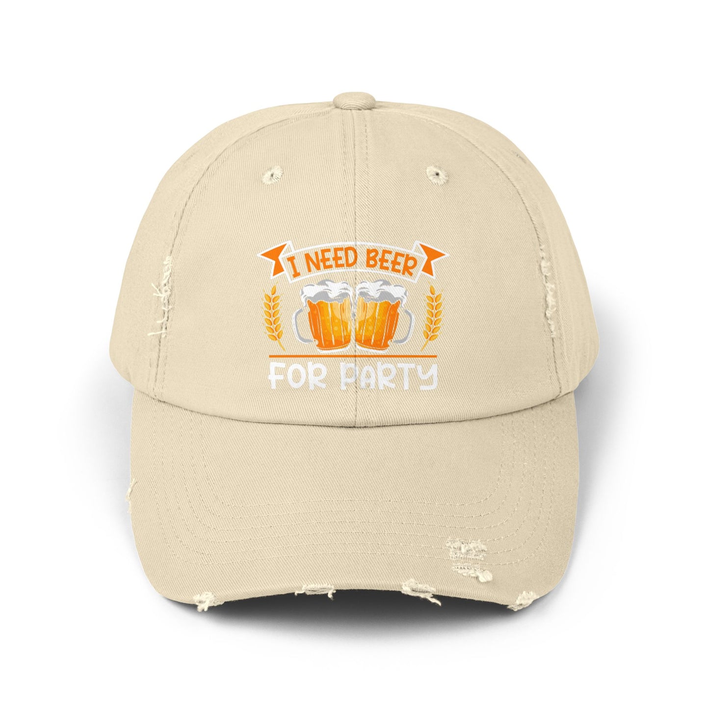 I Need Beer For Party - Fun Beer Enthusiast Cap