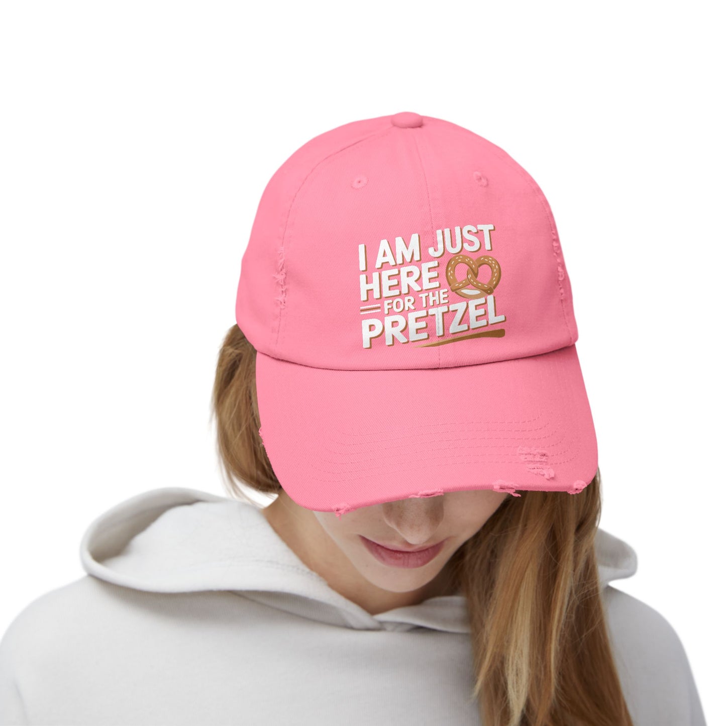 I Am Just Here For The Pretzel Cap