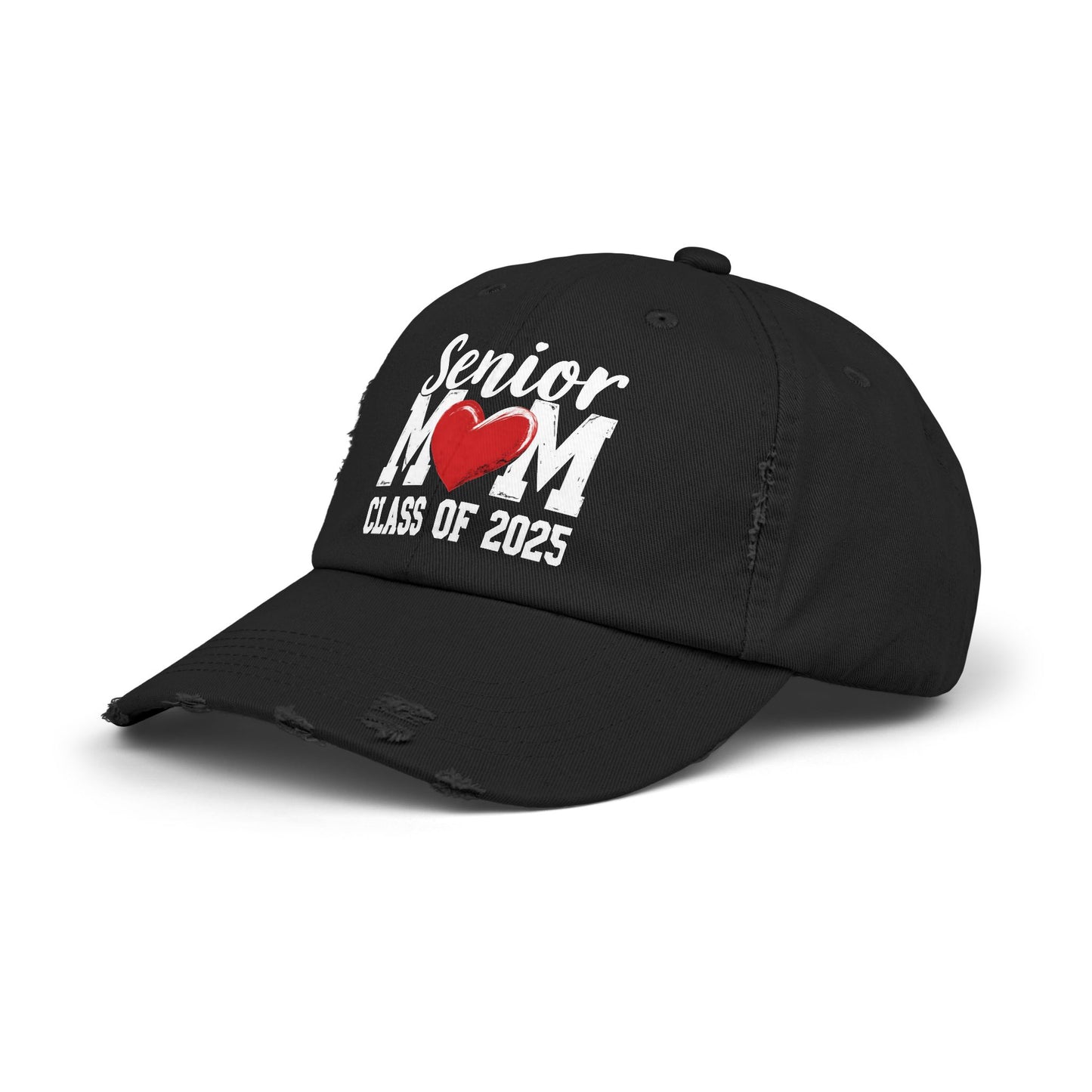 Senior Mom Class of 2025 Heart Cap