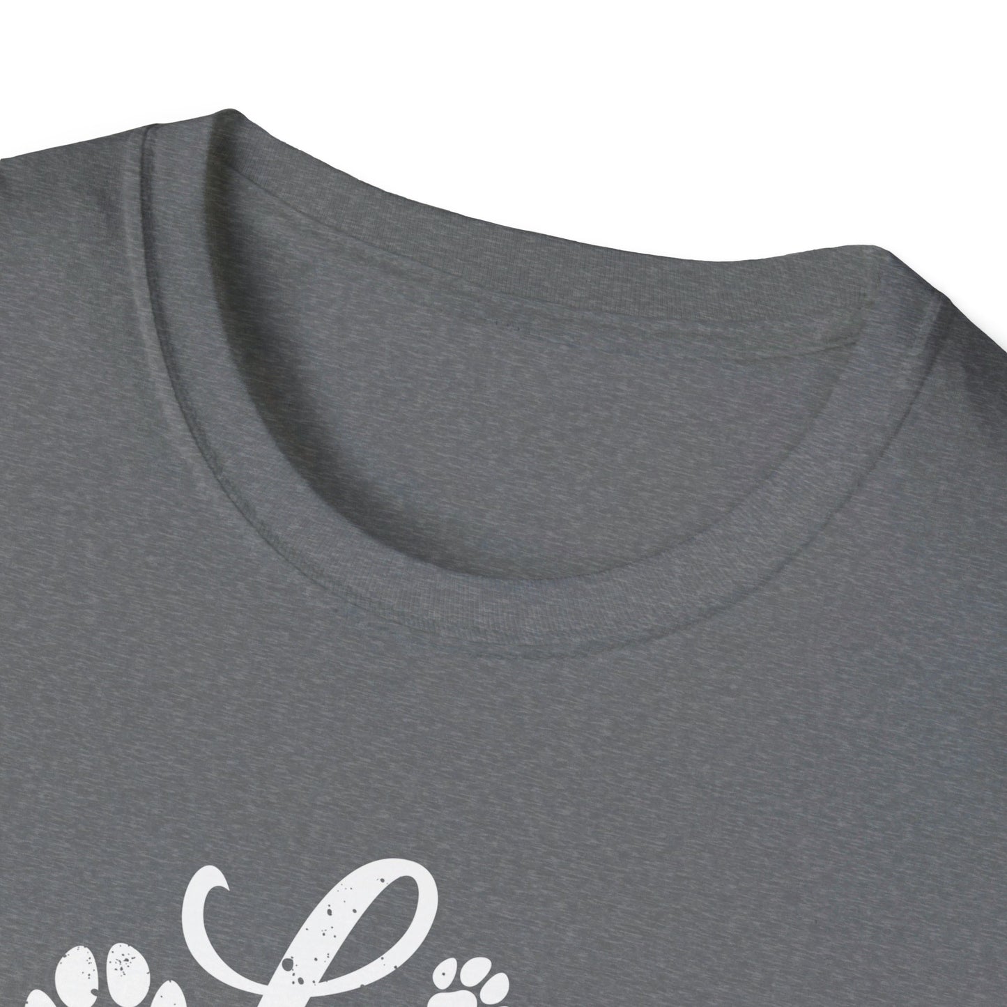 Less People More Cats - Cute Cat Lover Saying with Paw Prints T-Shirt