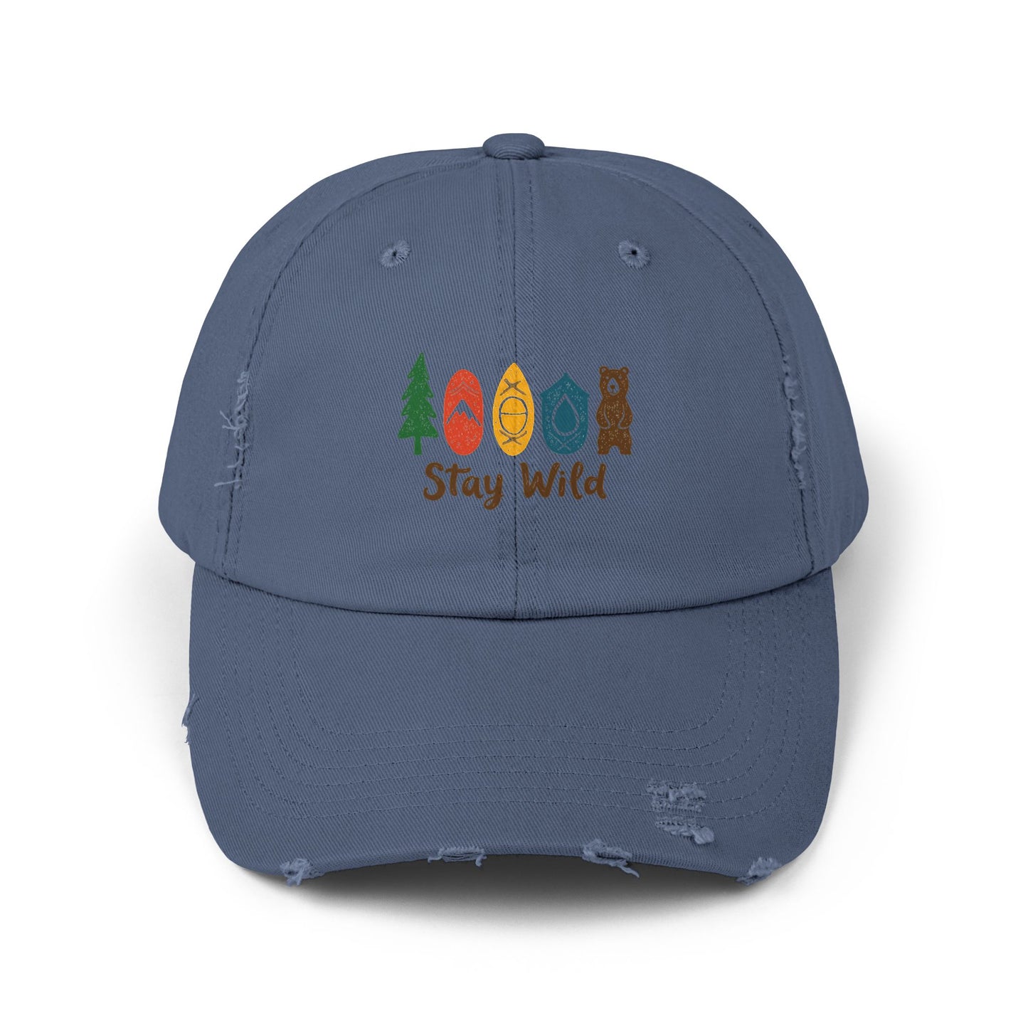 Stay Wild Adventure Nature Lover Design for Outdoor Enthusiasts Cap