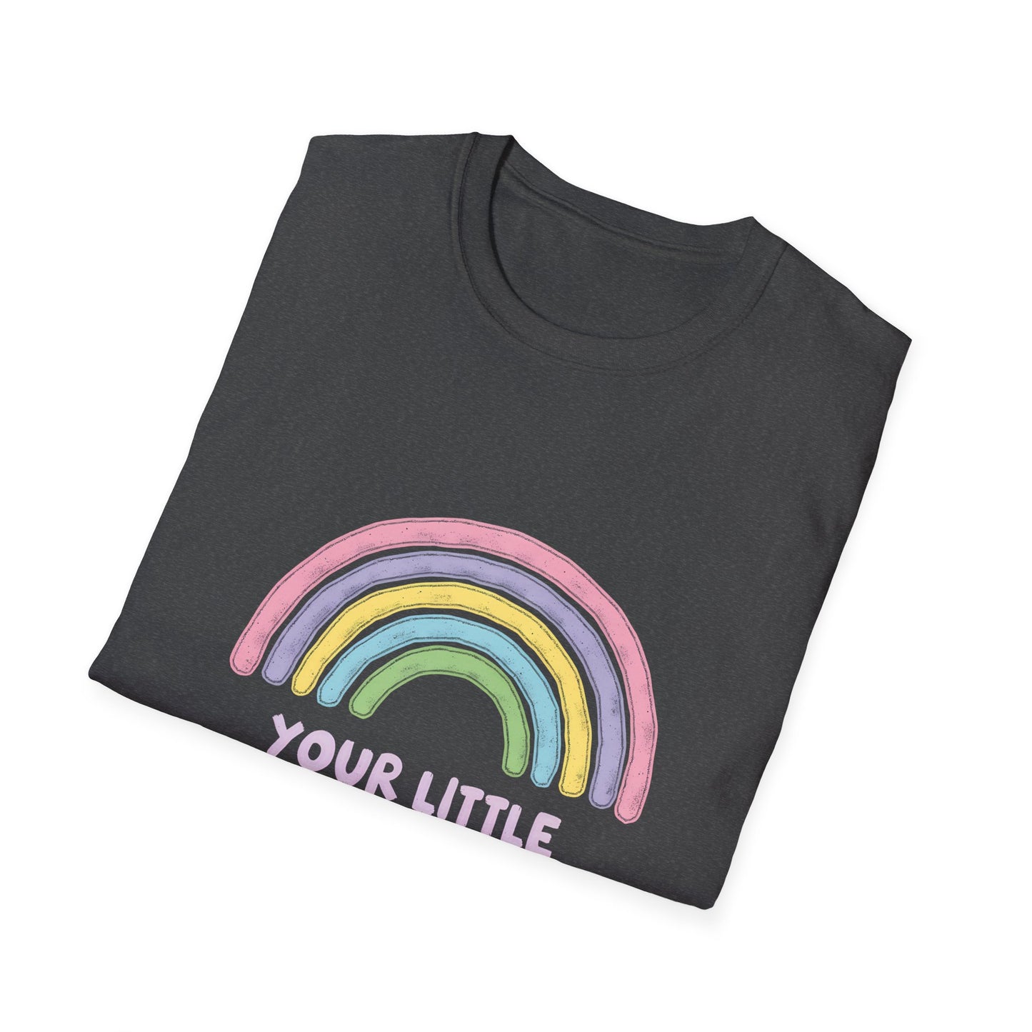 Your Little Ray of Sarcastic Sunshine Has Arrived Rainbow Colors T-Shirt