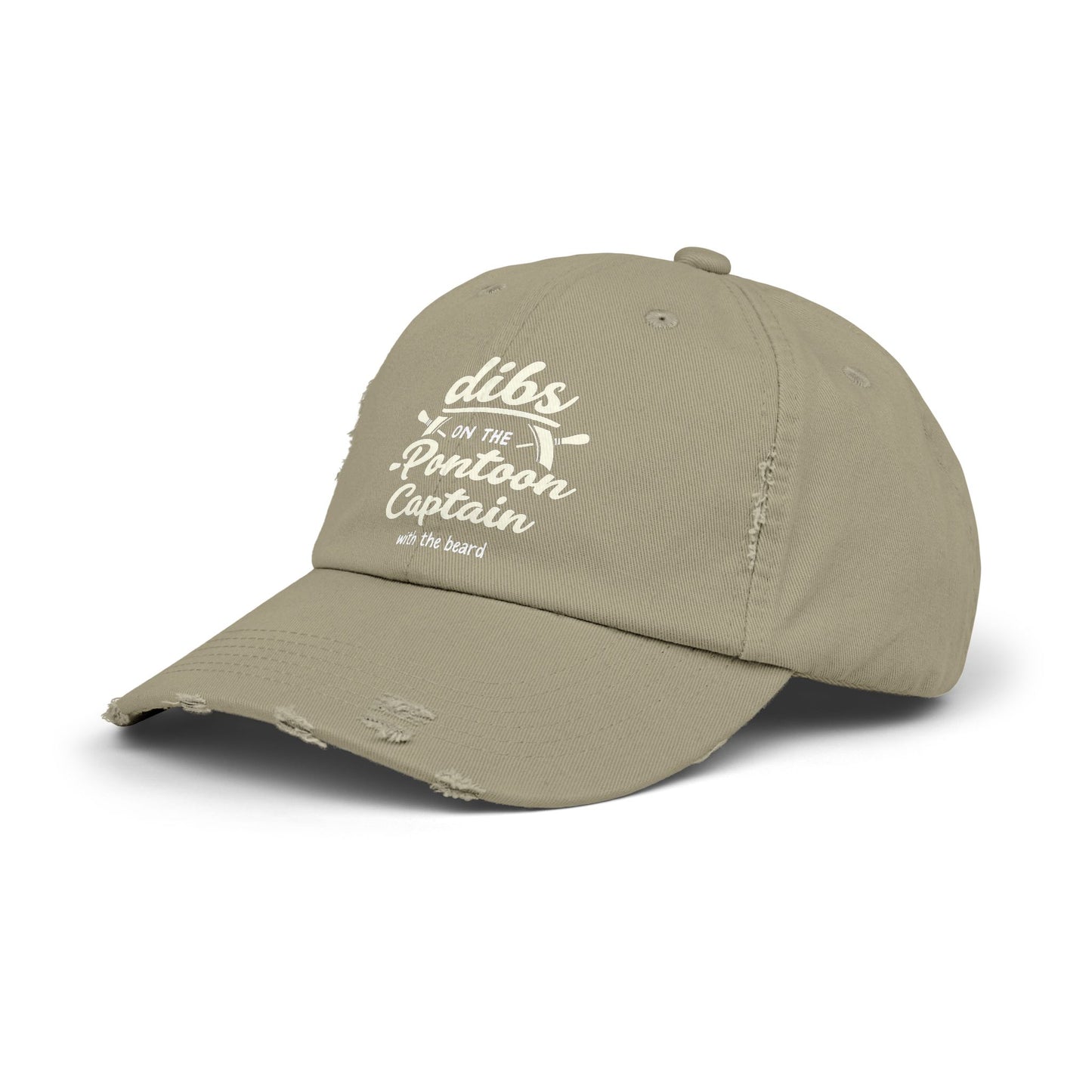 Dibs on the Pontoon Captain With the Beard Boating Fun Cap