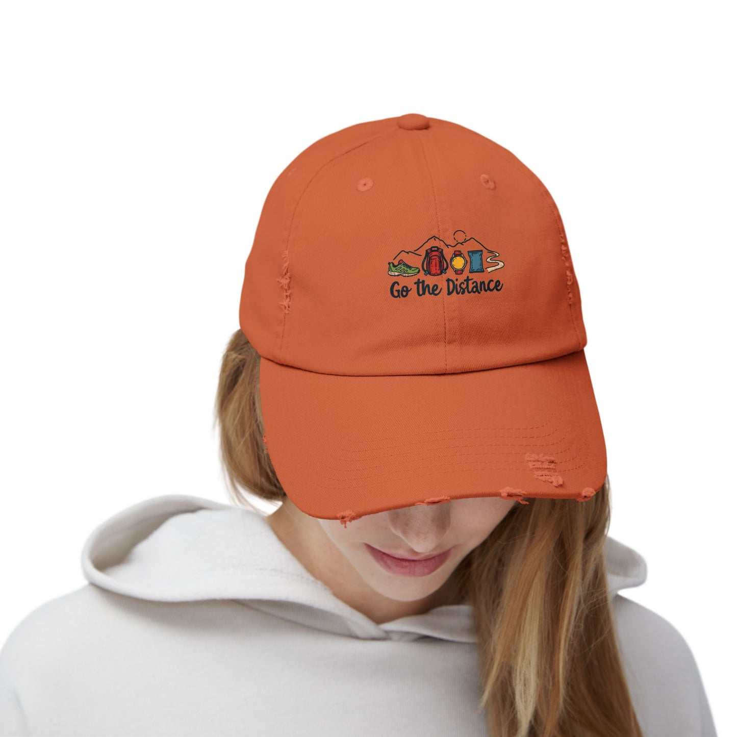 Go the Distance Adventure Enthusiast Hiking Essentials Cap