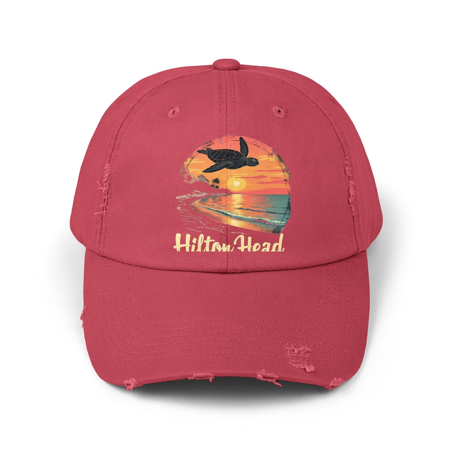 Hilton Head South Carolina Sunset Beach Turtle Cap