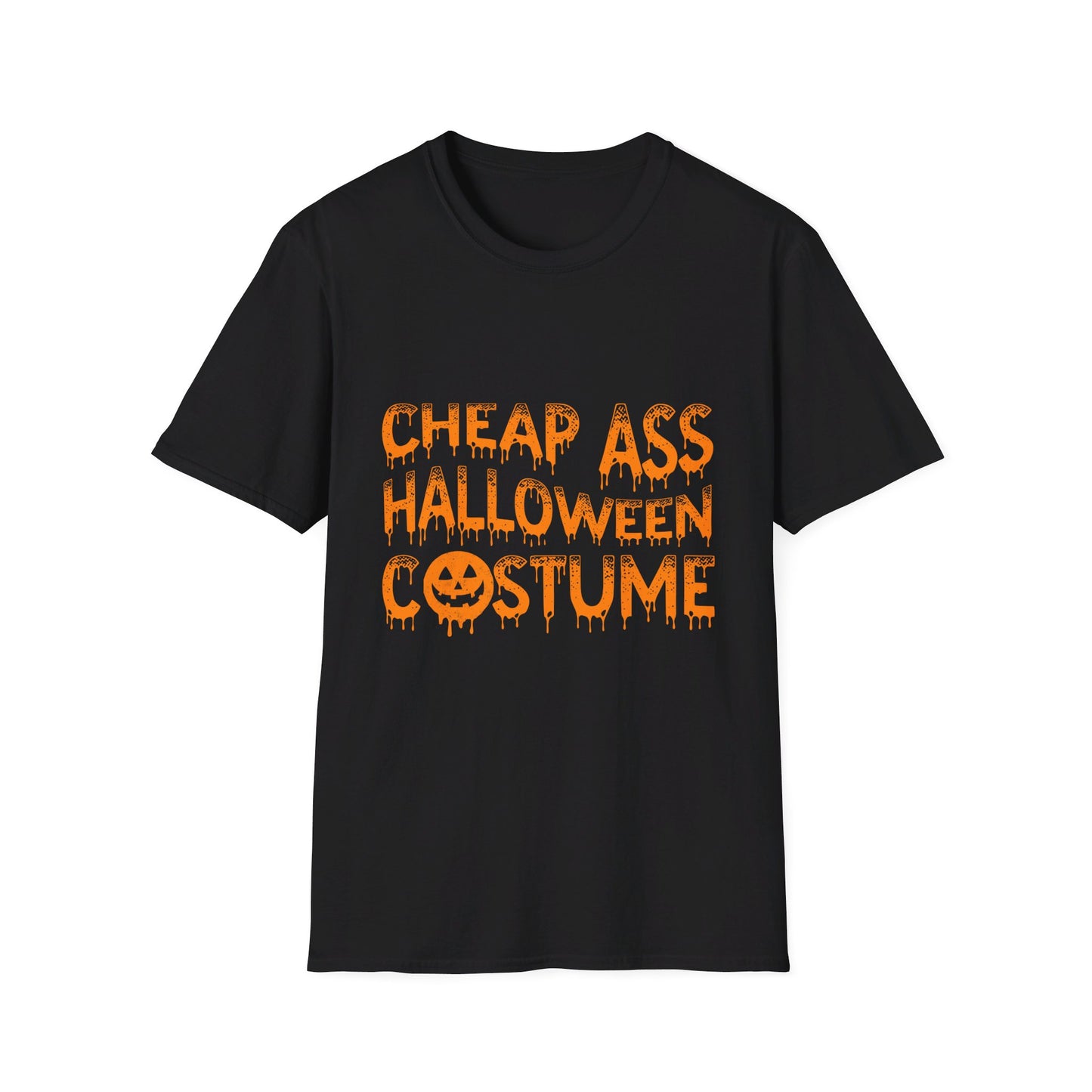 Cheap Ass Halloween Costume Funny Jack-o'-lantern T-Shirt