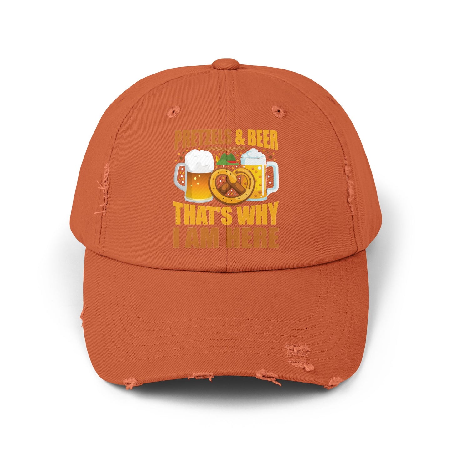 Pretzels & Beer That's Why I Am Here | Oktoberfest Celebration Cap