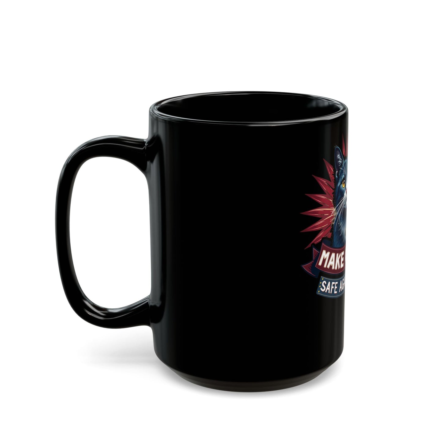 Make Cats Safe Again 2024 Ceramic Mug