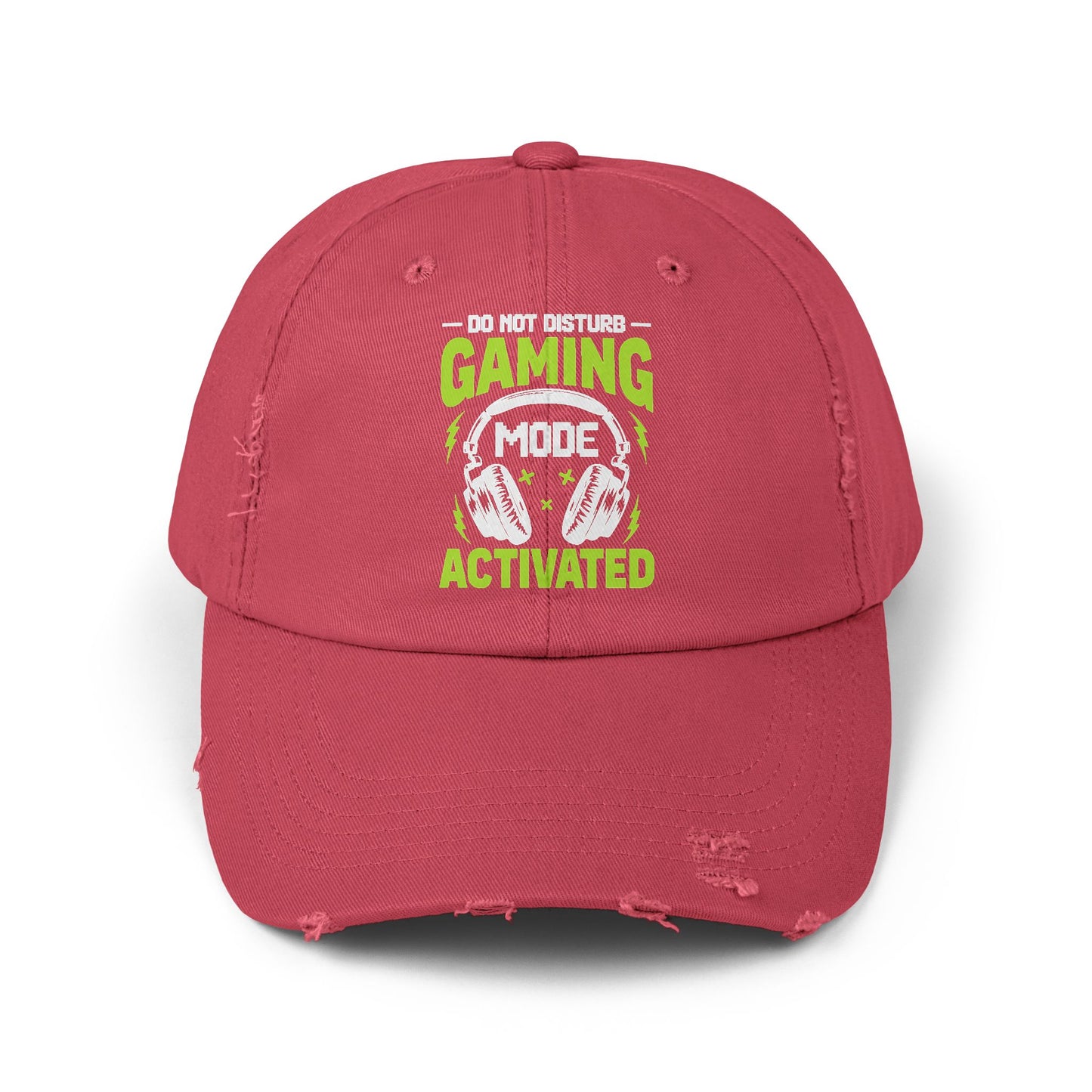 Do Not Disturb Gaming Mode Activated Headphones Cap