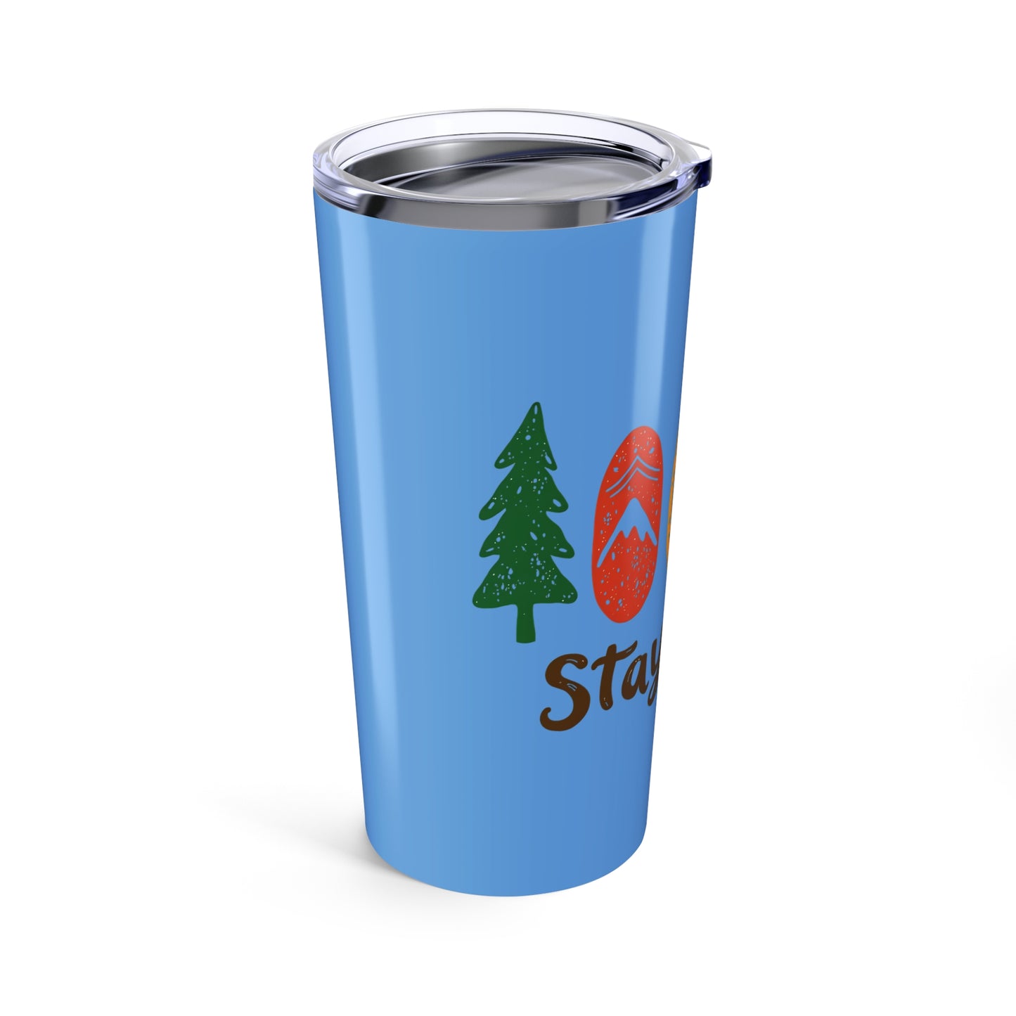 Stay Wild Adventure Nature Lover Design for Outdoor Enthusiasts Tumbler