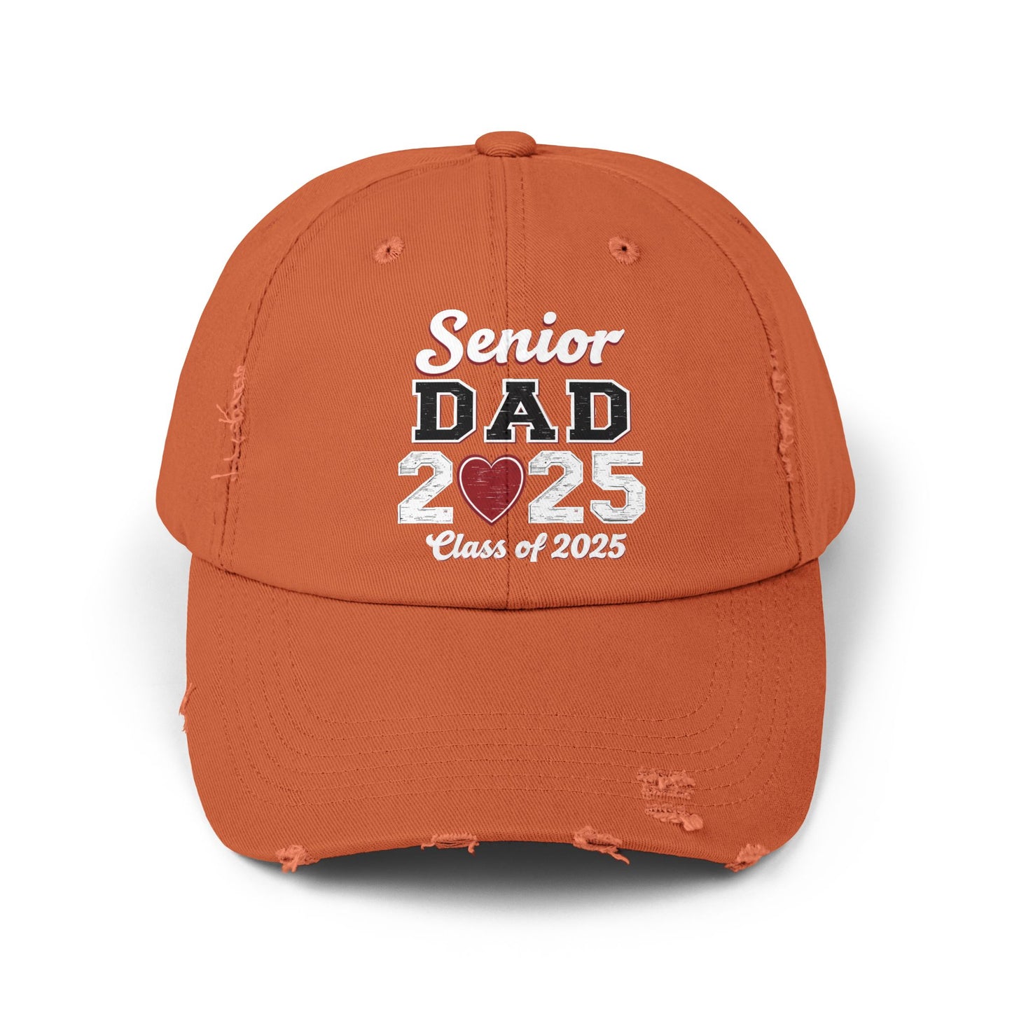 Senior Dad 2025 Class Heart Cap