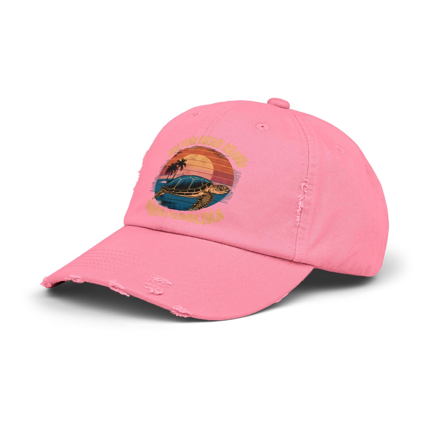Hilton Head Island South Carolina Sunset Turtle Cap
