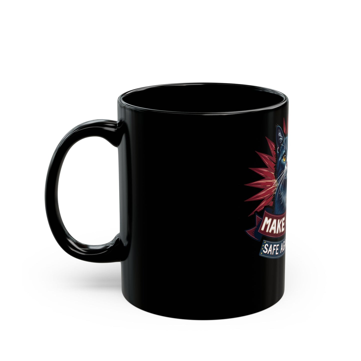 Make Cats Safe Again 2024 Ceramic Mug