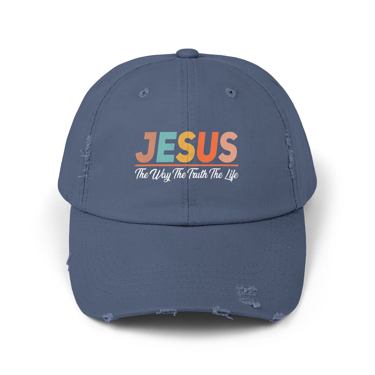 Jesus The Way The Truth The Life Inspirational Message Cap
