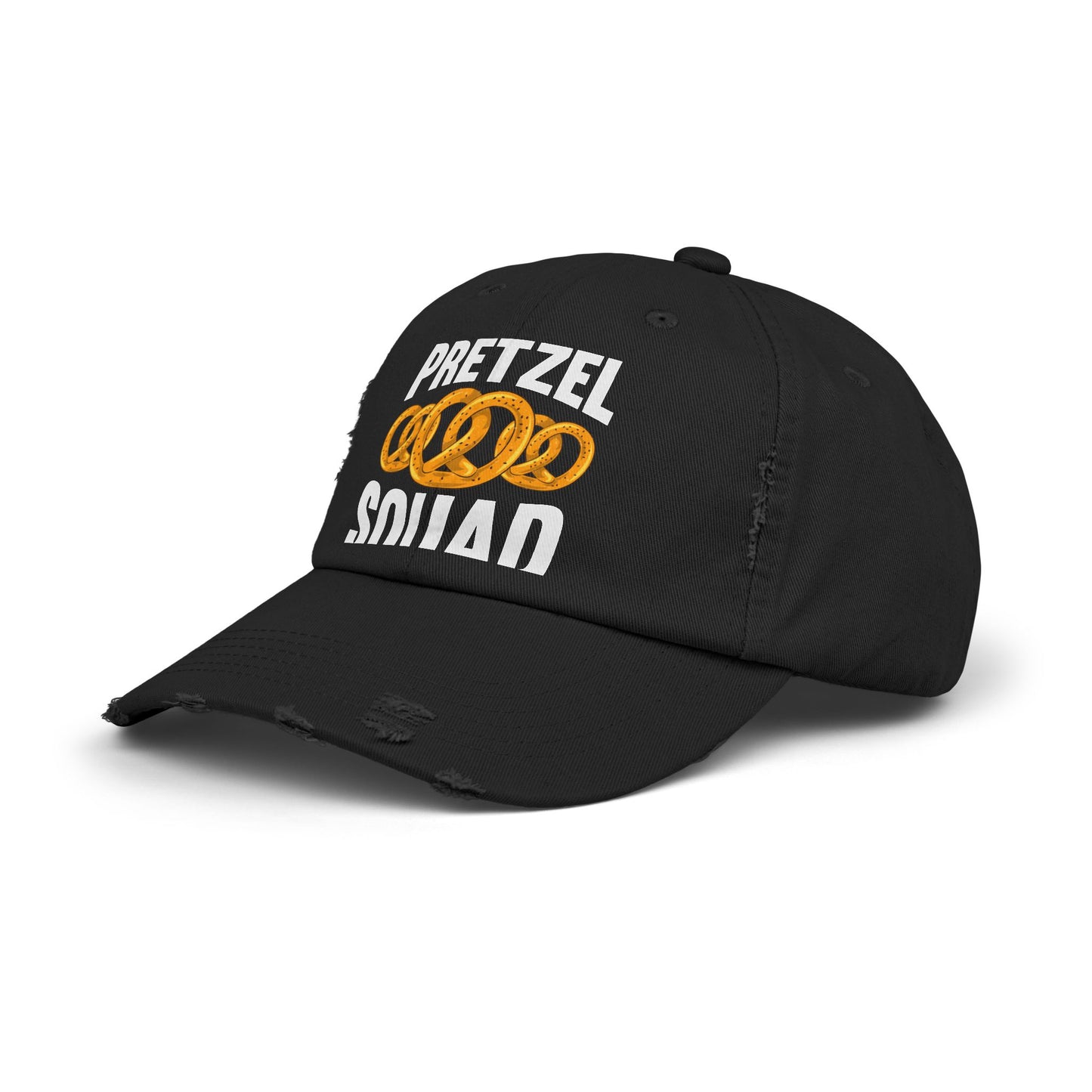 Pretzel Squad Fun Snack Enthusiasts Community Cap