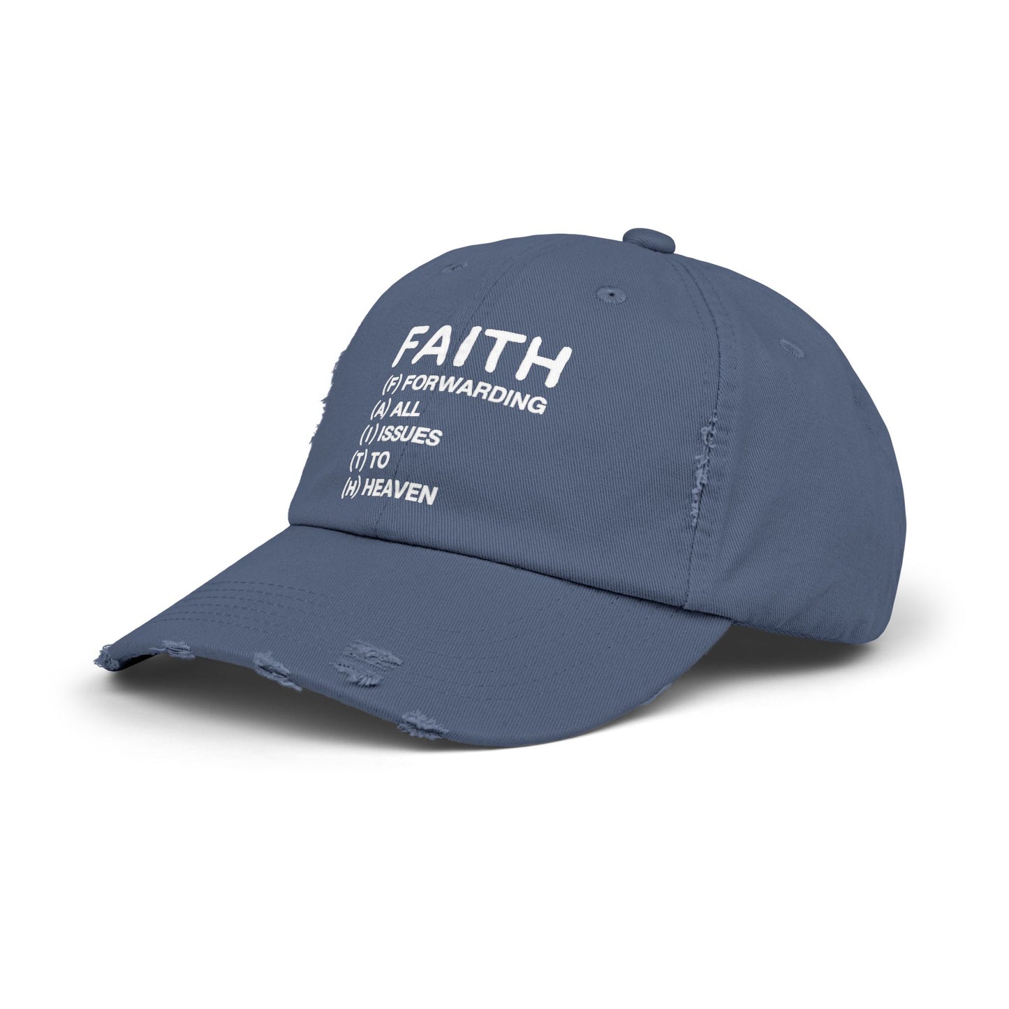 Faith Forwarding All Issues To Heaven Cap