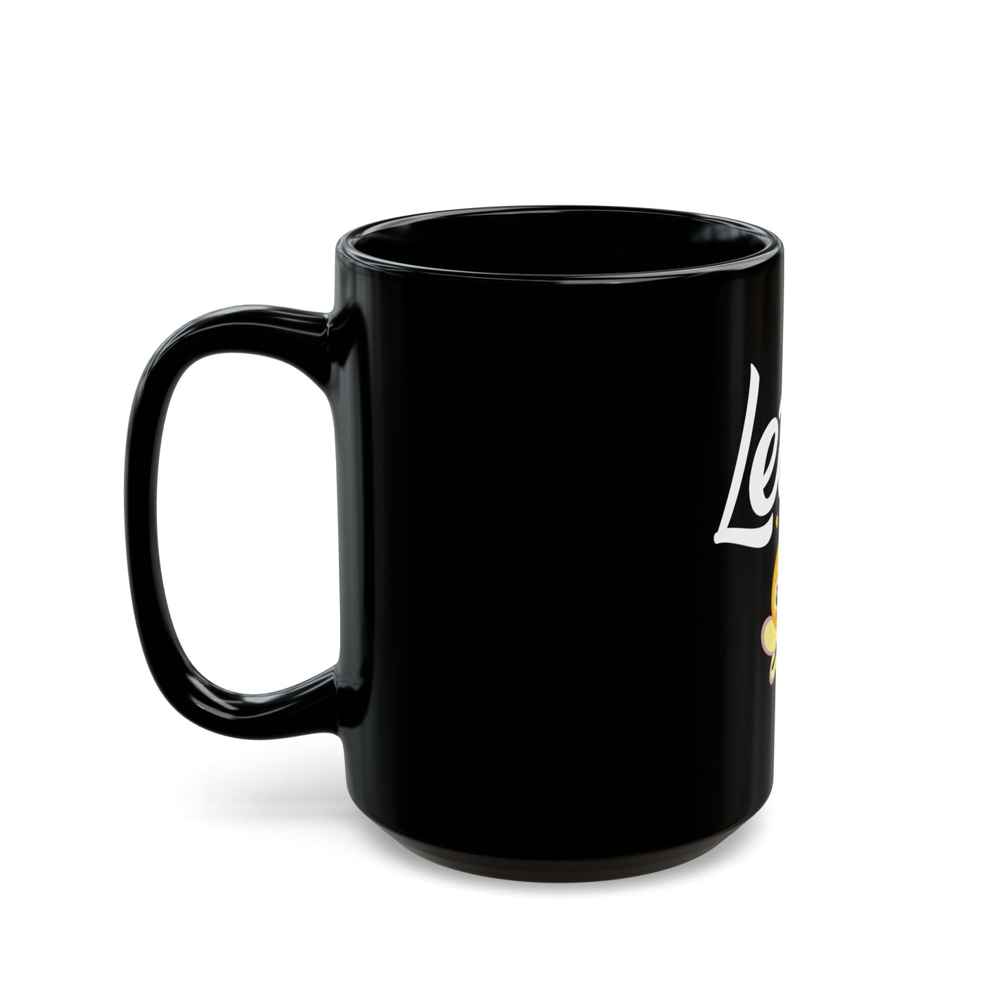 Let It Bee Cute Kawaii Cartoon Bumblebee Ceramic Mug