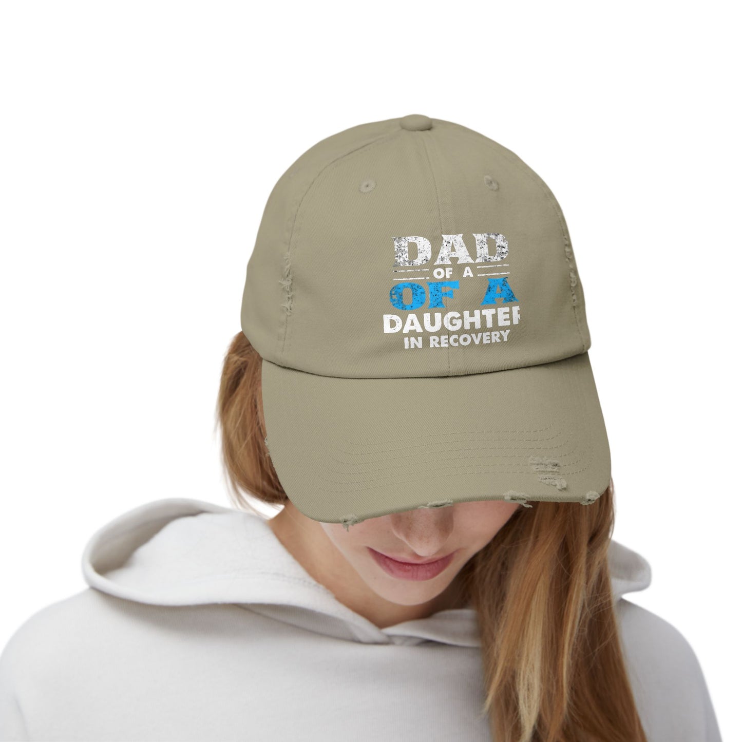 Dad Of A Daughter In Recovery Bold Statement Cap