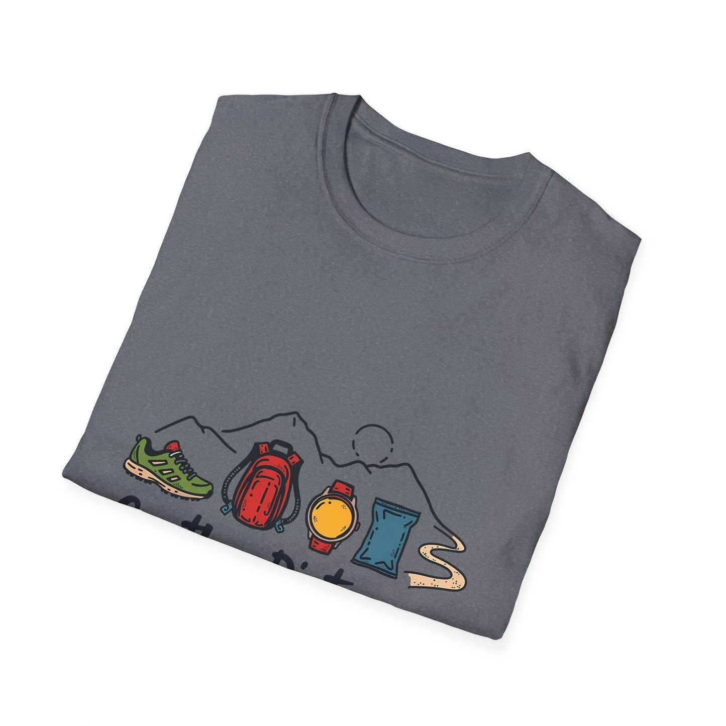 Go the Distance Adventure Enthusiast Hiking Essentials T-Shirt