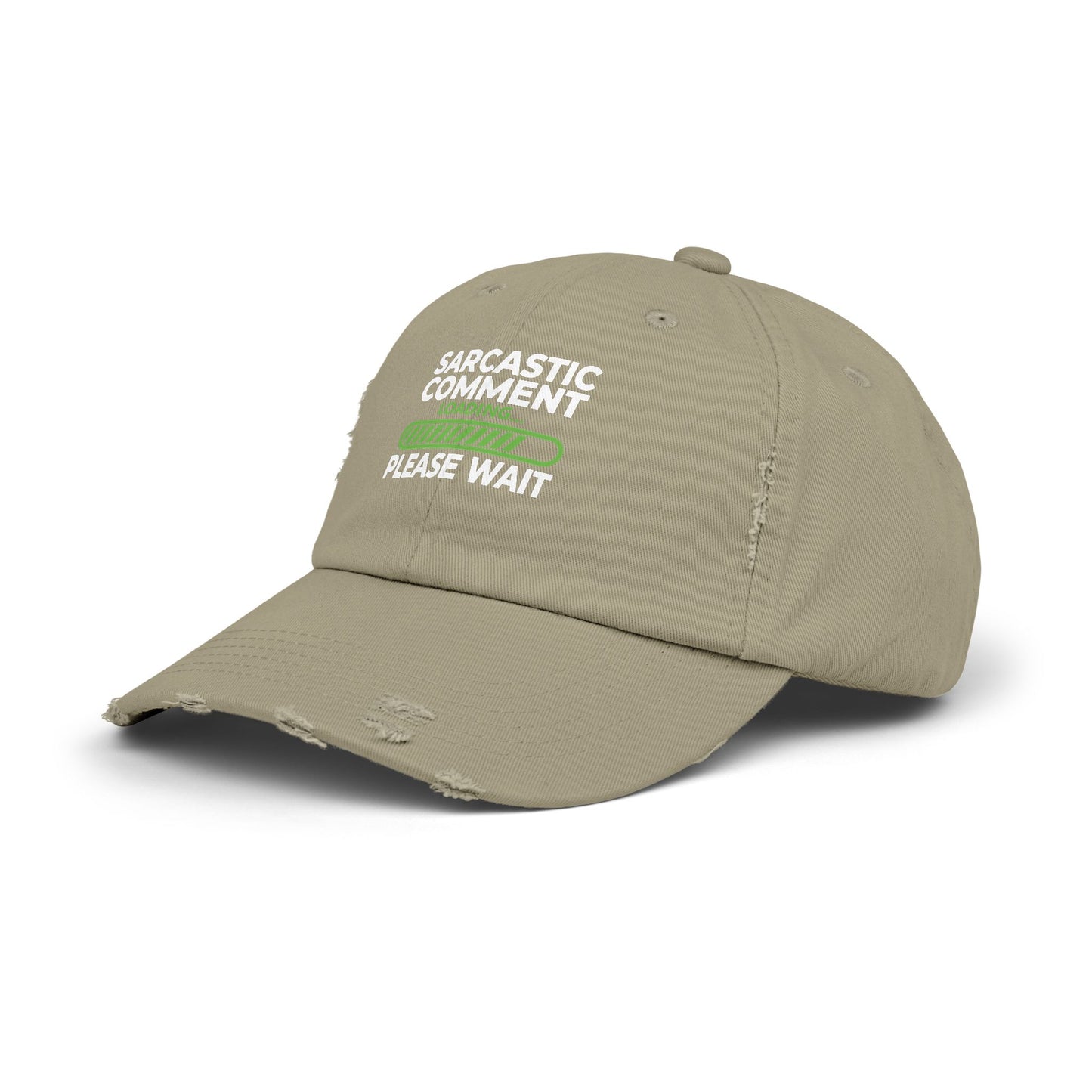 Sarcastic Comment Loading Please Wait Graphic Cap
