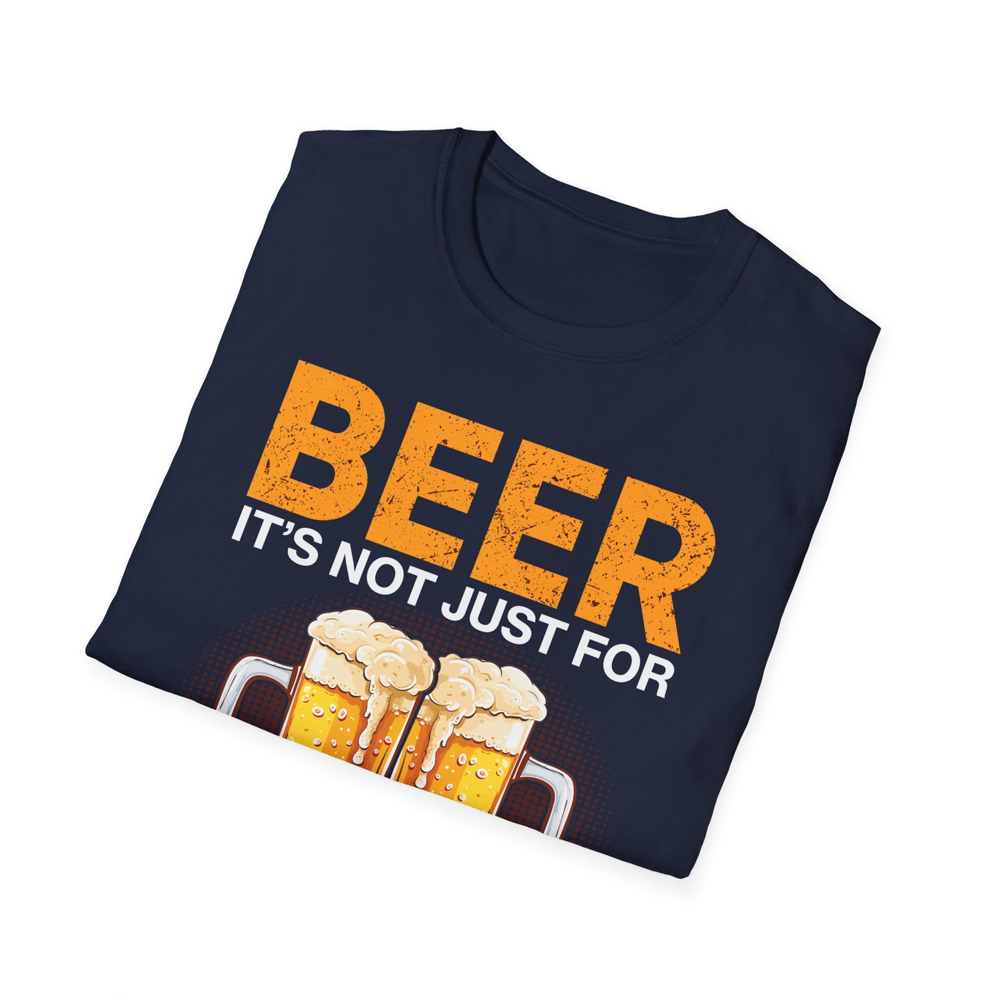 Beer It's Not Just For Breakfast Anymore - Funny Beer Lovers Design T-Shirt