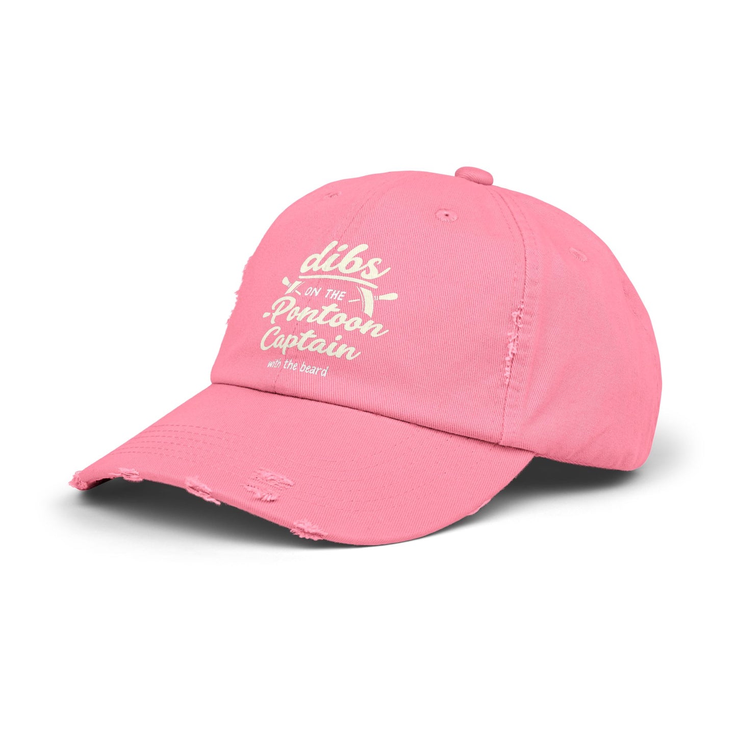 Dibs on the Pontoon Captain With the Beard Boating Fun Cap