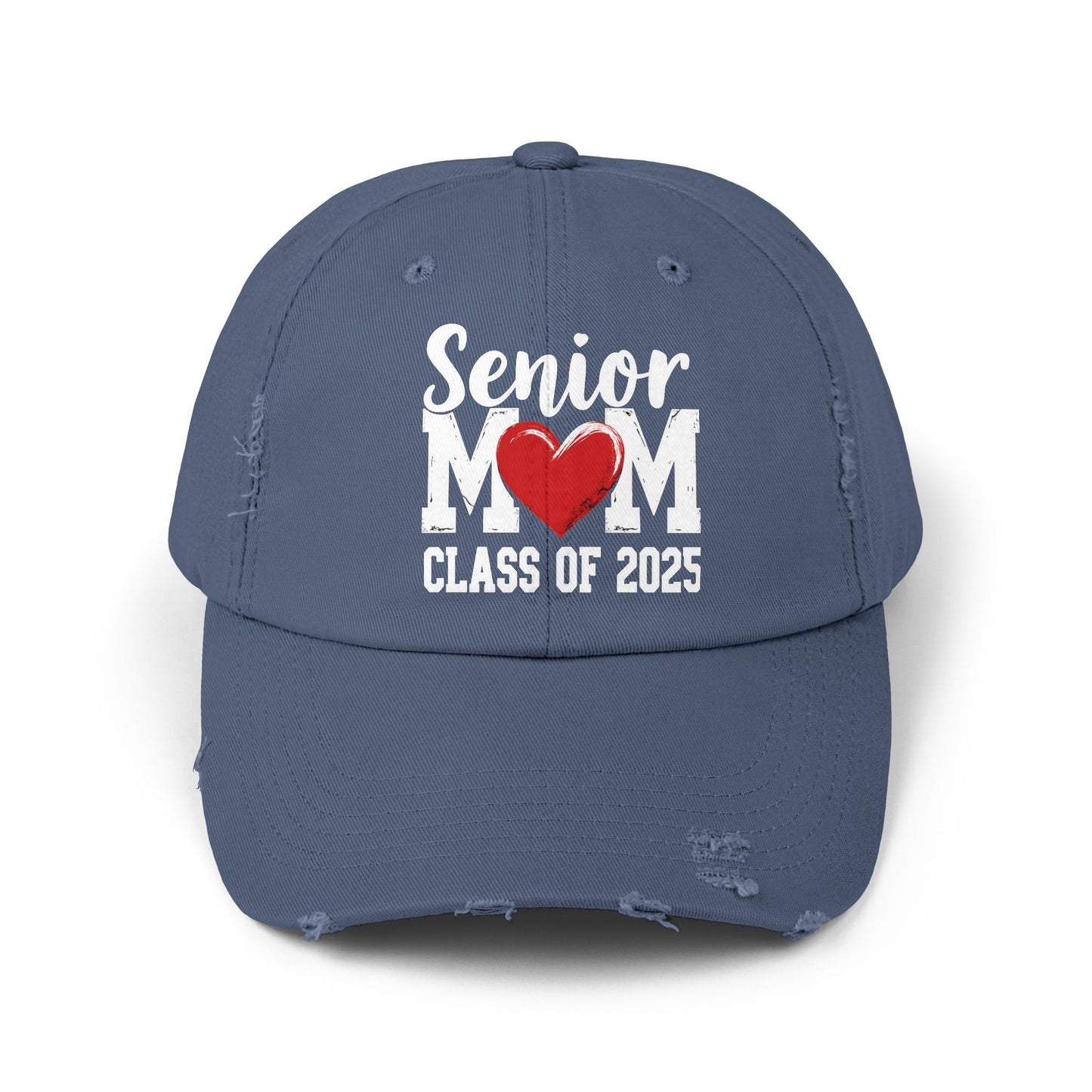 Senior Mom Class of 2025 Heart Cap