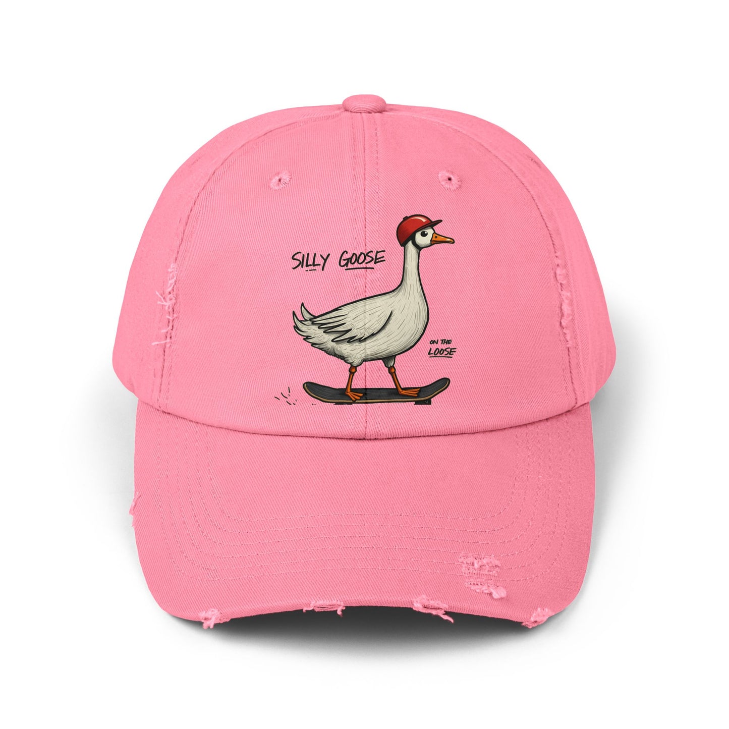 Silly Goose On The Loose Skateboarding Fun Cap
