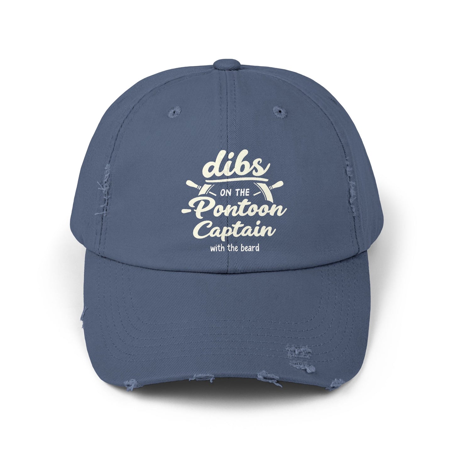Dibs on the Pontoon Captain With the Beard Boating Fun Cap