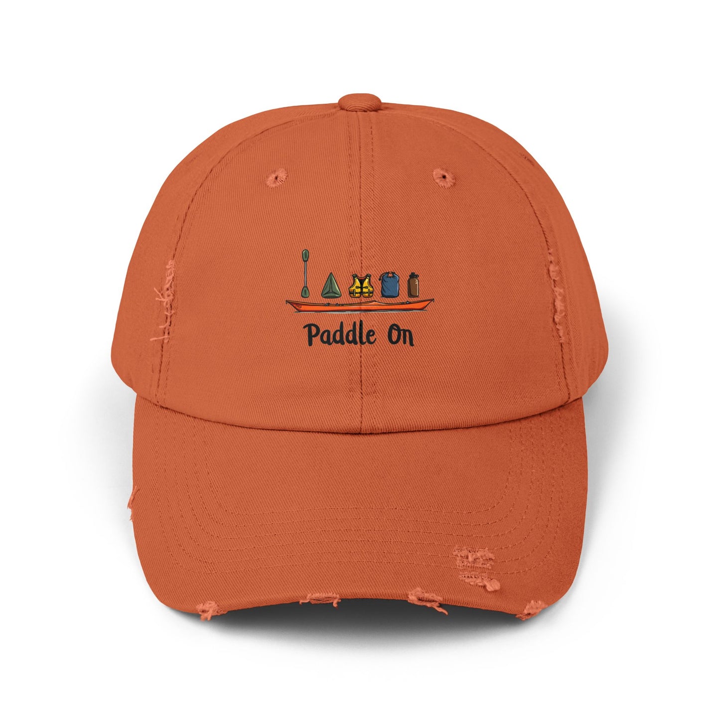 Paddle On Kayak Adventure Enthusiast Gear Cap