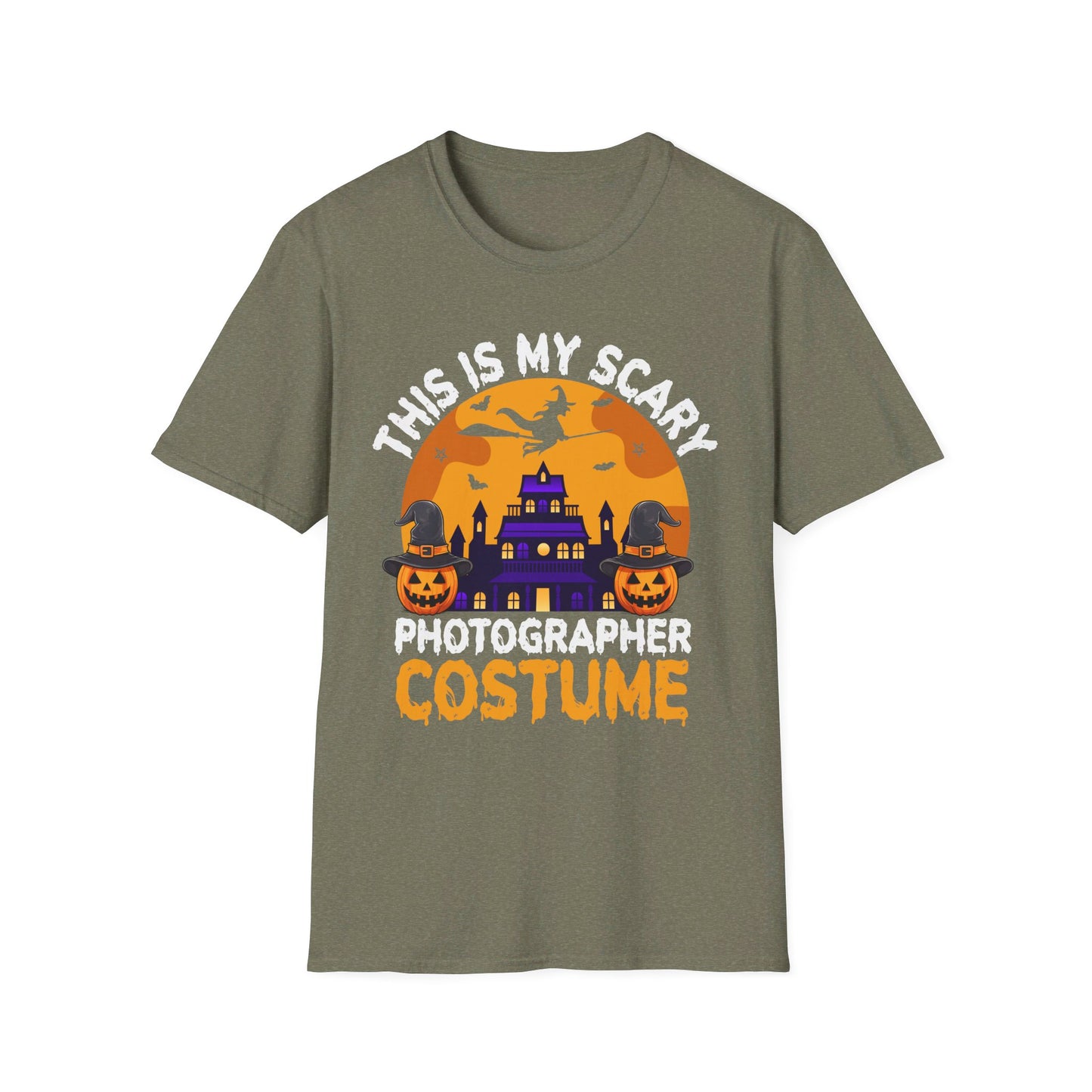 This Is My Scary Photographer Costume - Halloween Fun for Photographers T-Shirt