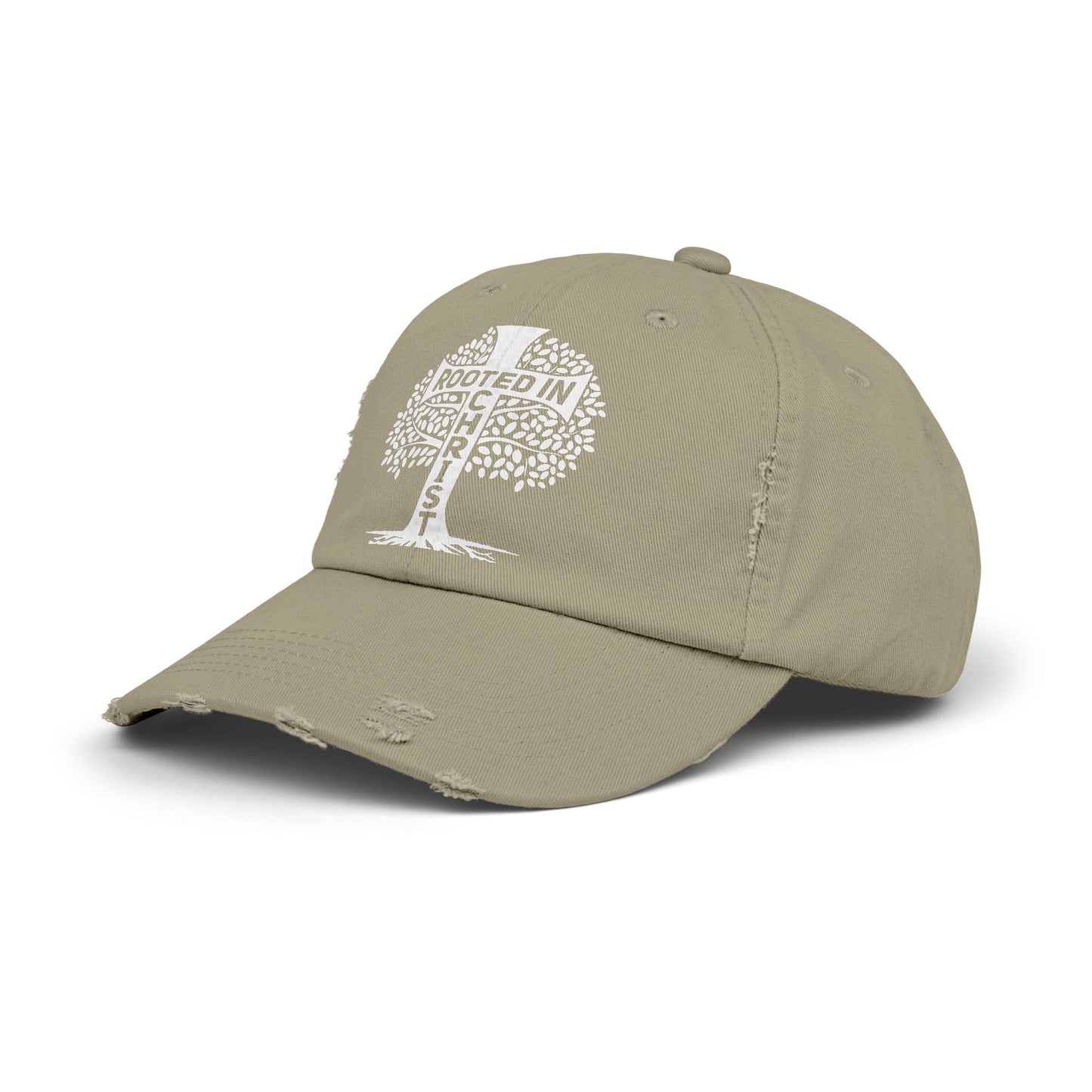 Rooted In Christ Tree of Faith Graphic Cap