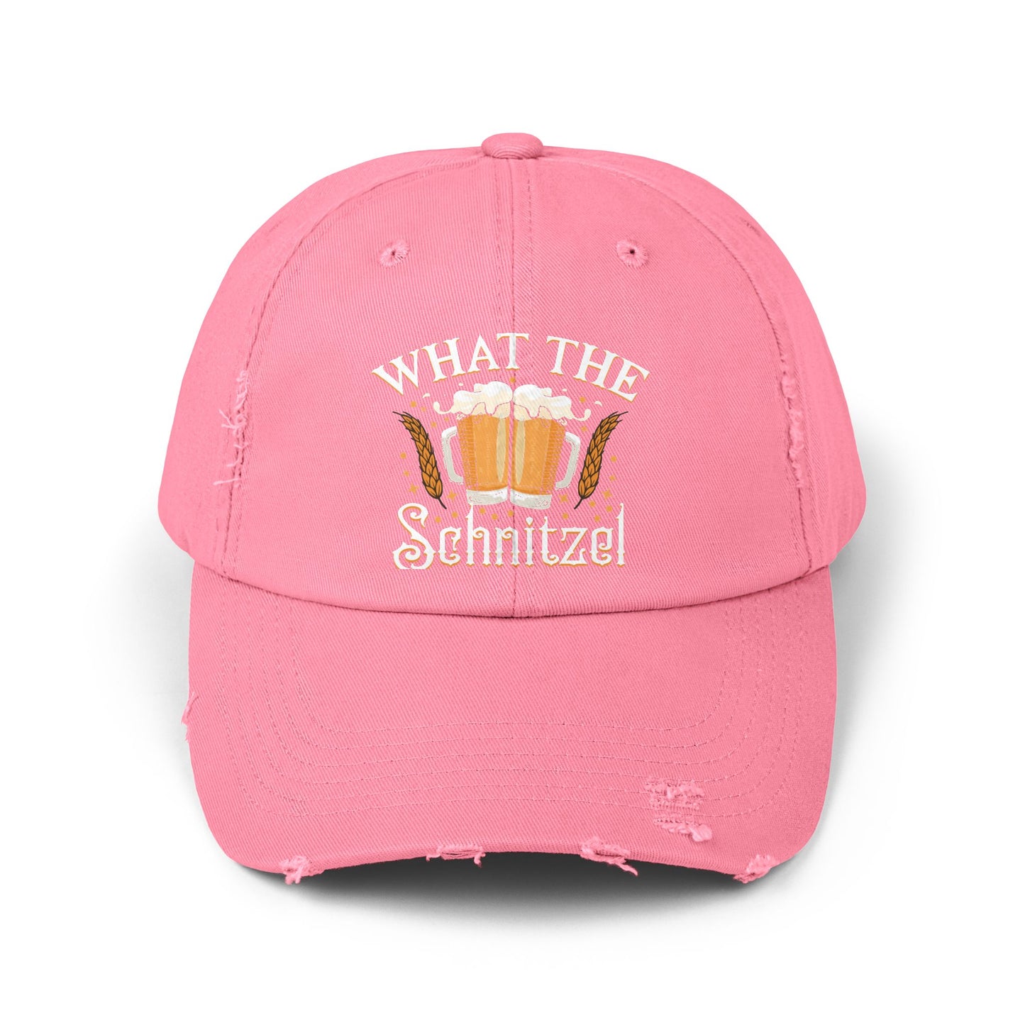 What The Schnitzel Beer Lovers Oktoberfest Design Cap