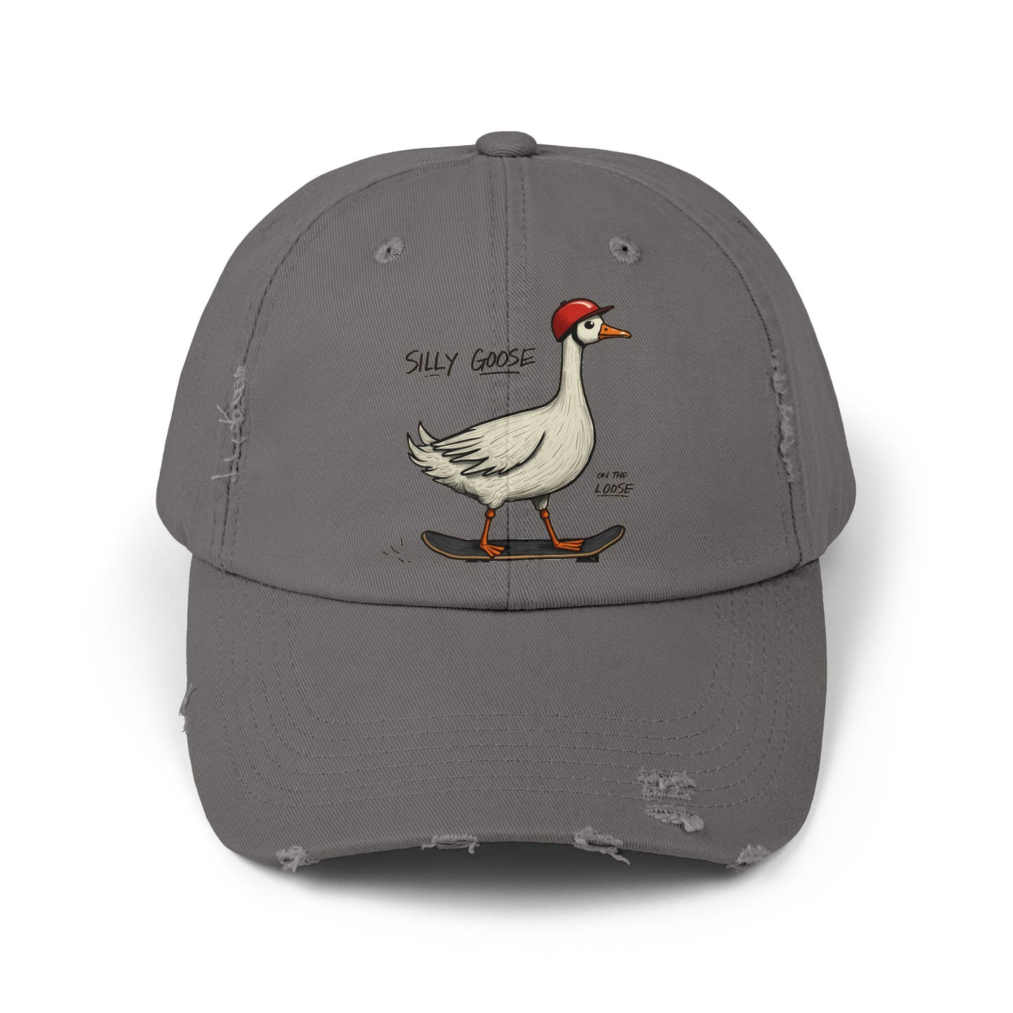 Silly Goose On The Loose Skateboarding Fun Cap