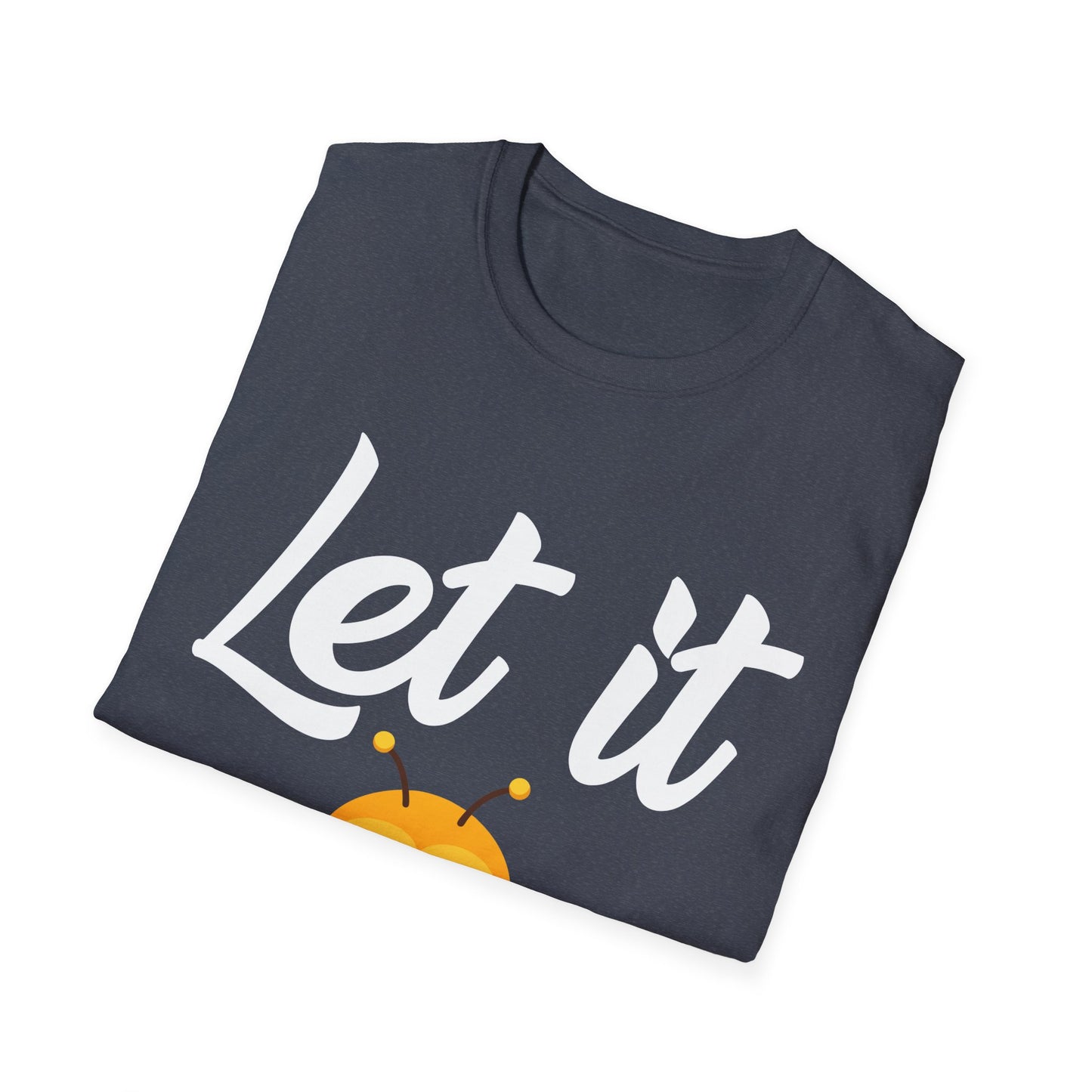 Let It Bee Cute Kawaii Cartoon Bumblebee T-Shirt