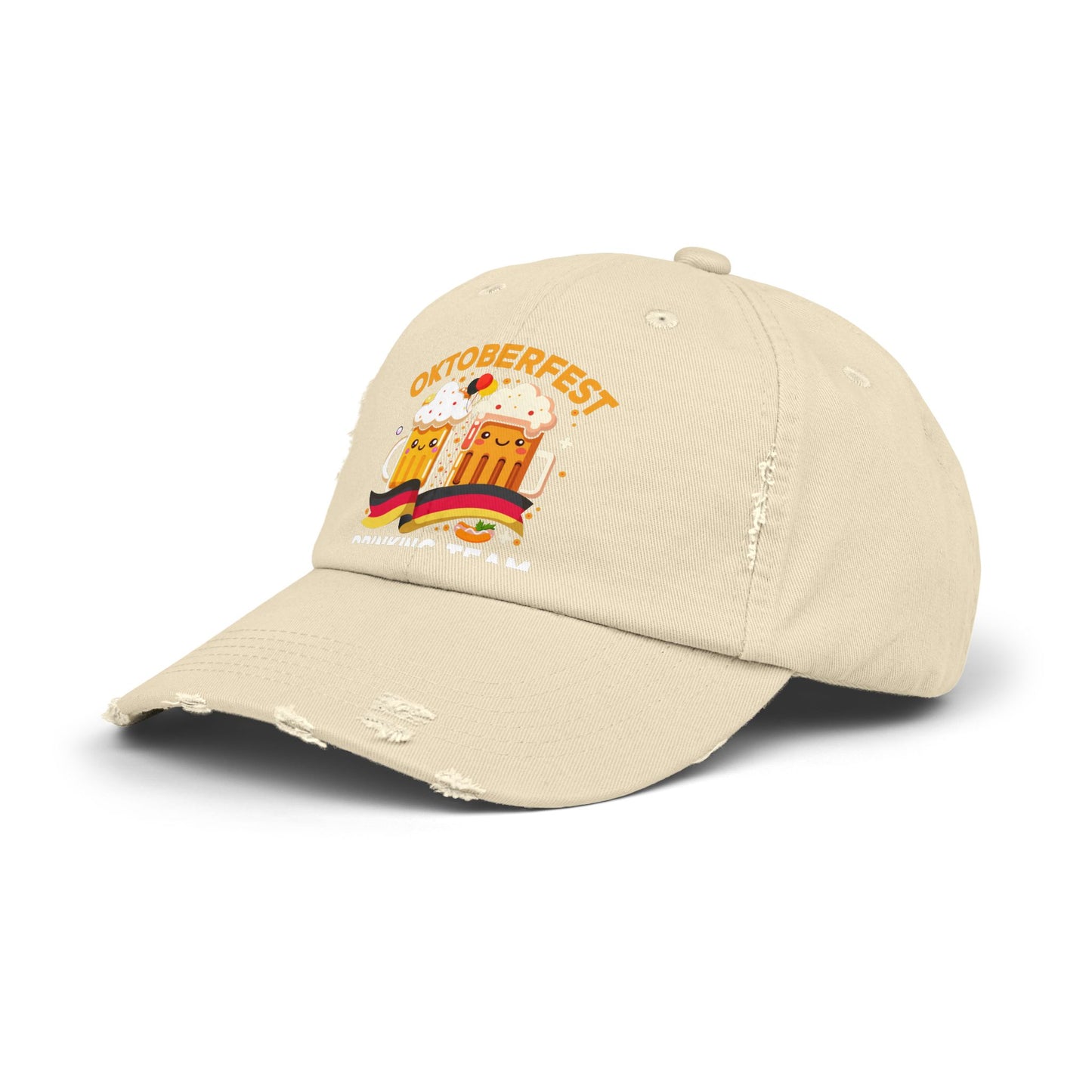 Oktoberfest Drinking Team Fun Beer Mugs German Flag Cap
