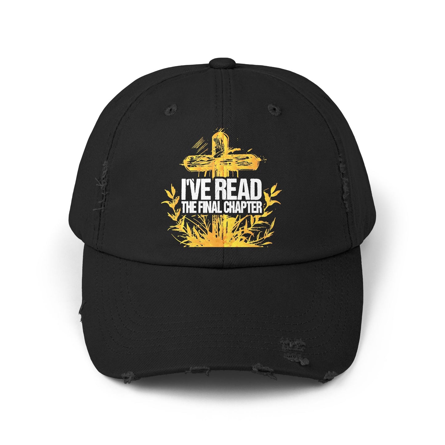 I've Read The Final Chapter God Wins Cross Design Cap