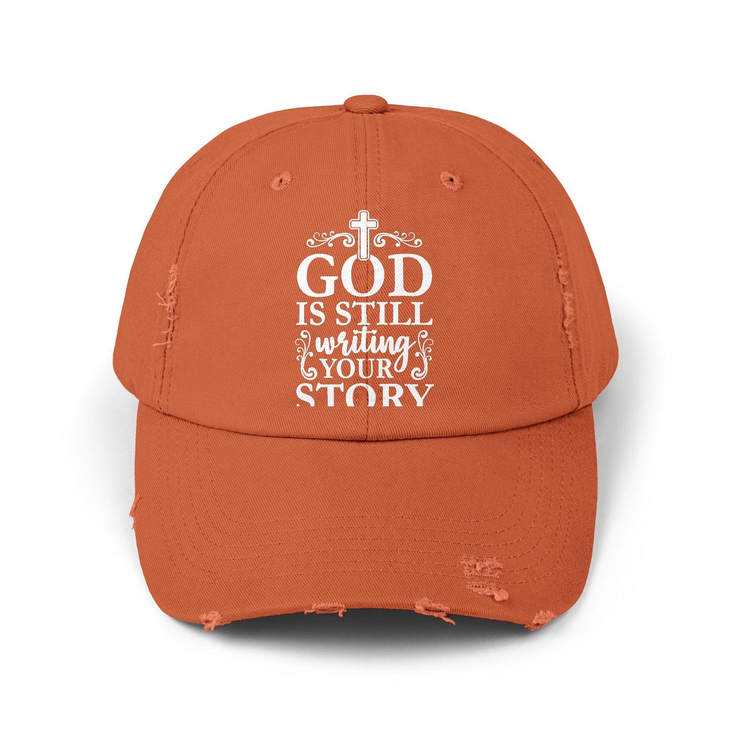 God Is Still Writing Your Story Inspirational Message Cap