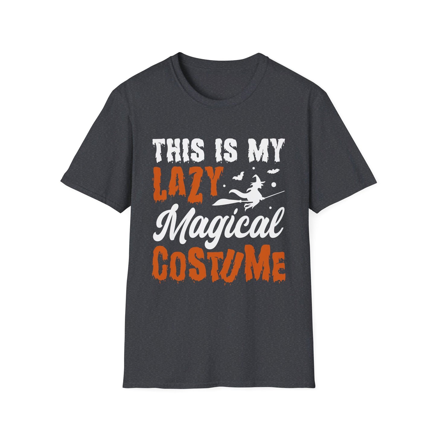 This Is My Lazy Magical Costume Witch Halloween Outfit T-Shirt