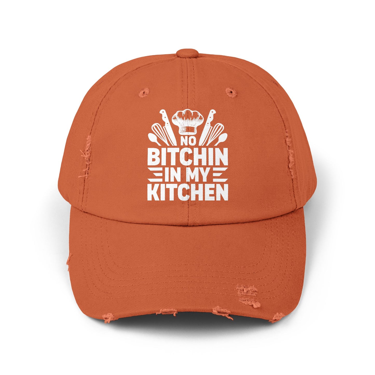 No Bitchin In My Kitchen Chef Humor Cap