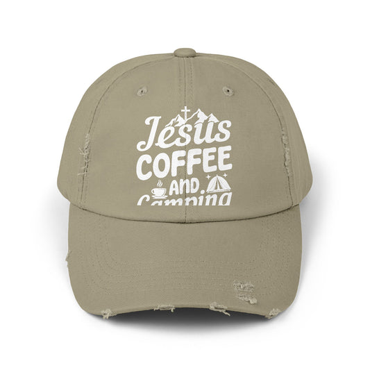 Jesus Coffee And Camping Enthusiast's Favorite Design Cap