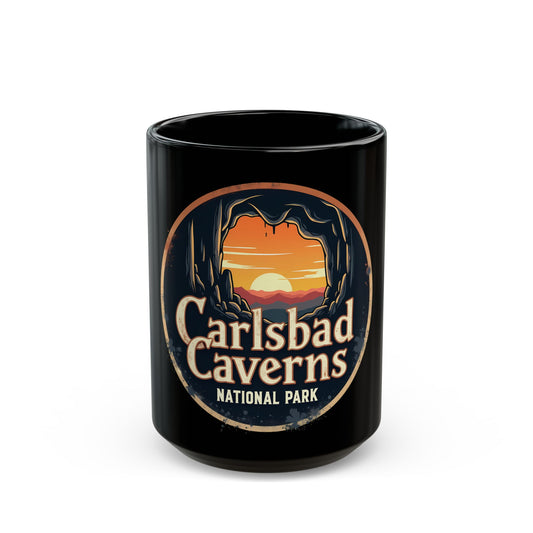 Carlsbad Caverns National Park Sunset Adventure Ceramic Mug