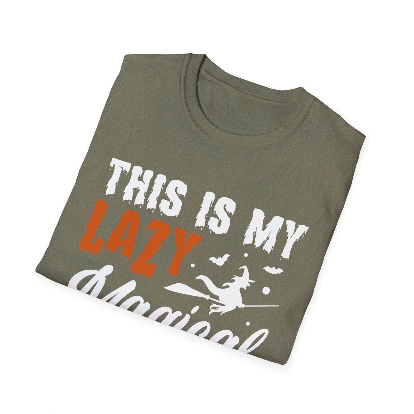 This Is My Lazy Magical Costume Witch Halloween Outfit T-Shirt