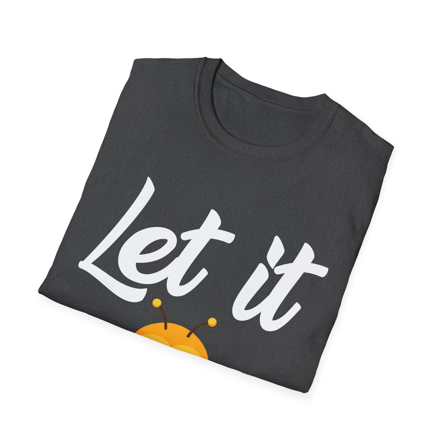 Let It Bee Cute Kawaii Cartoon Bumblebee T-Shirt